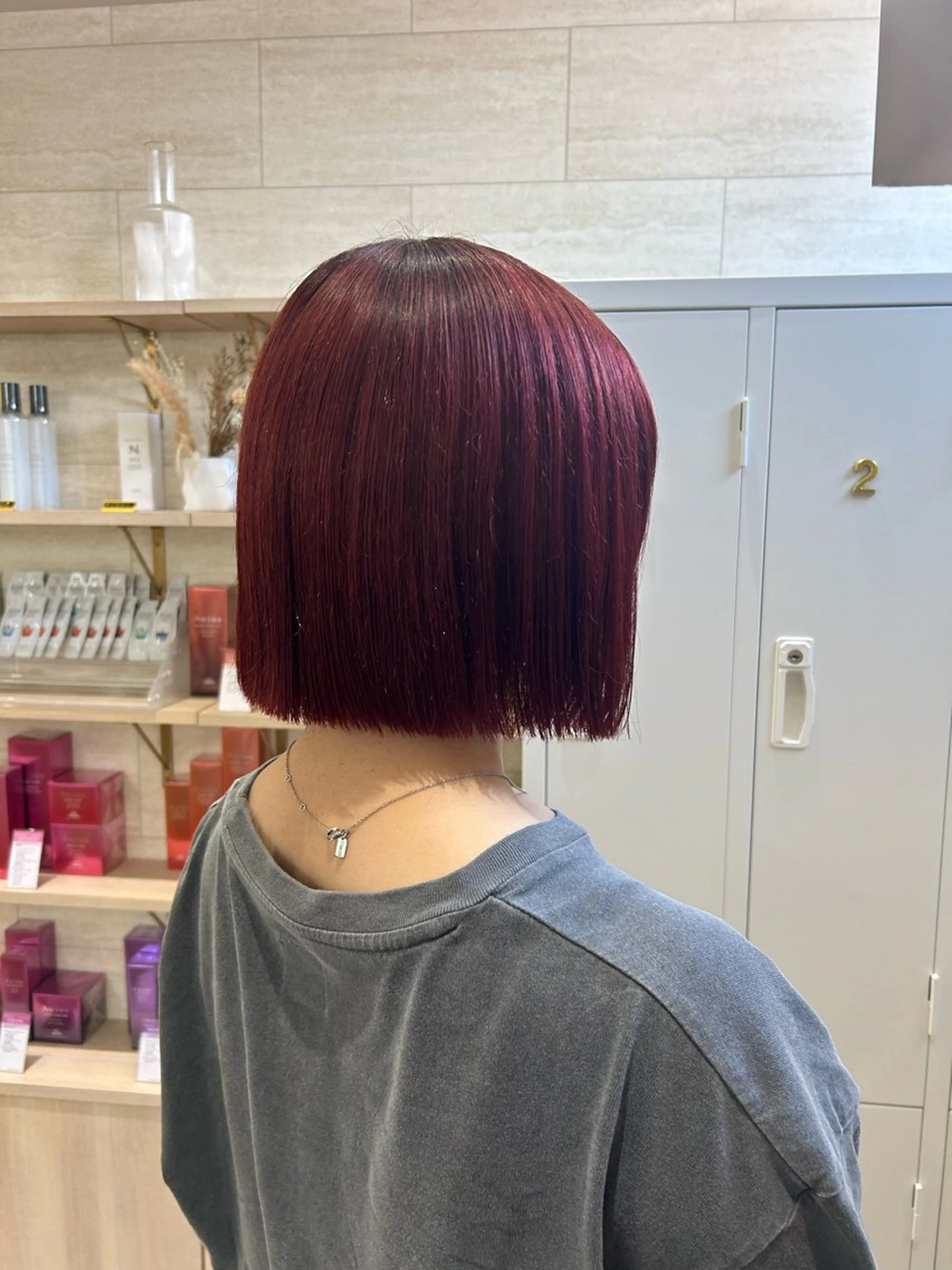 カラー Zina熊本 /花菜のヘアスタイル