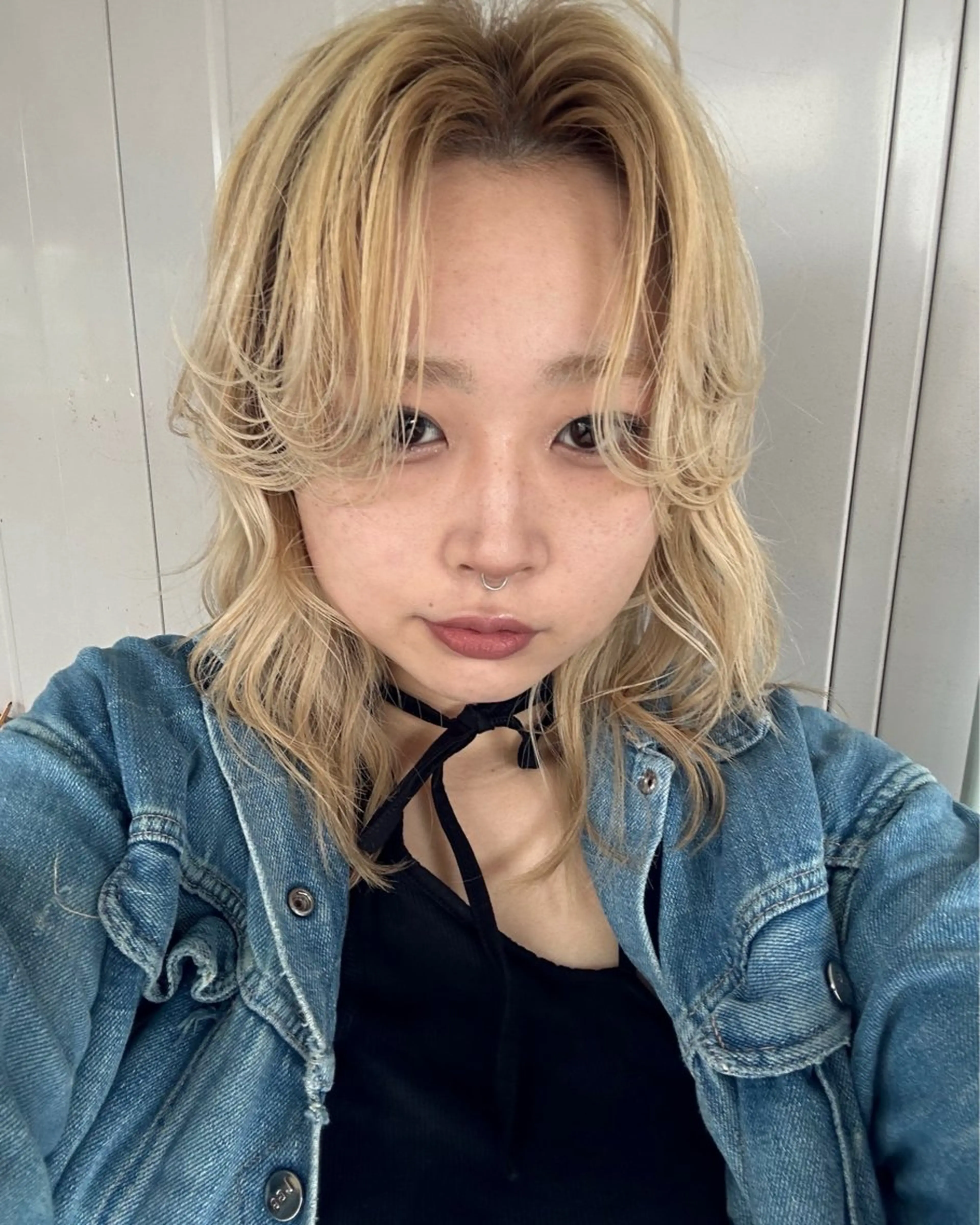 ミディアム カラー 名古屋栄/ブリーチ/ ボブ🧃木下桃嘉のヘアスタイル