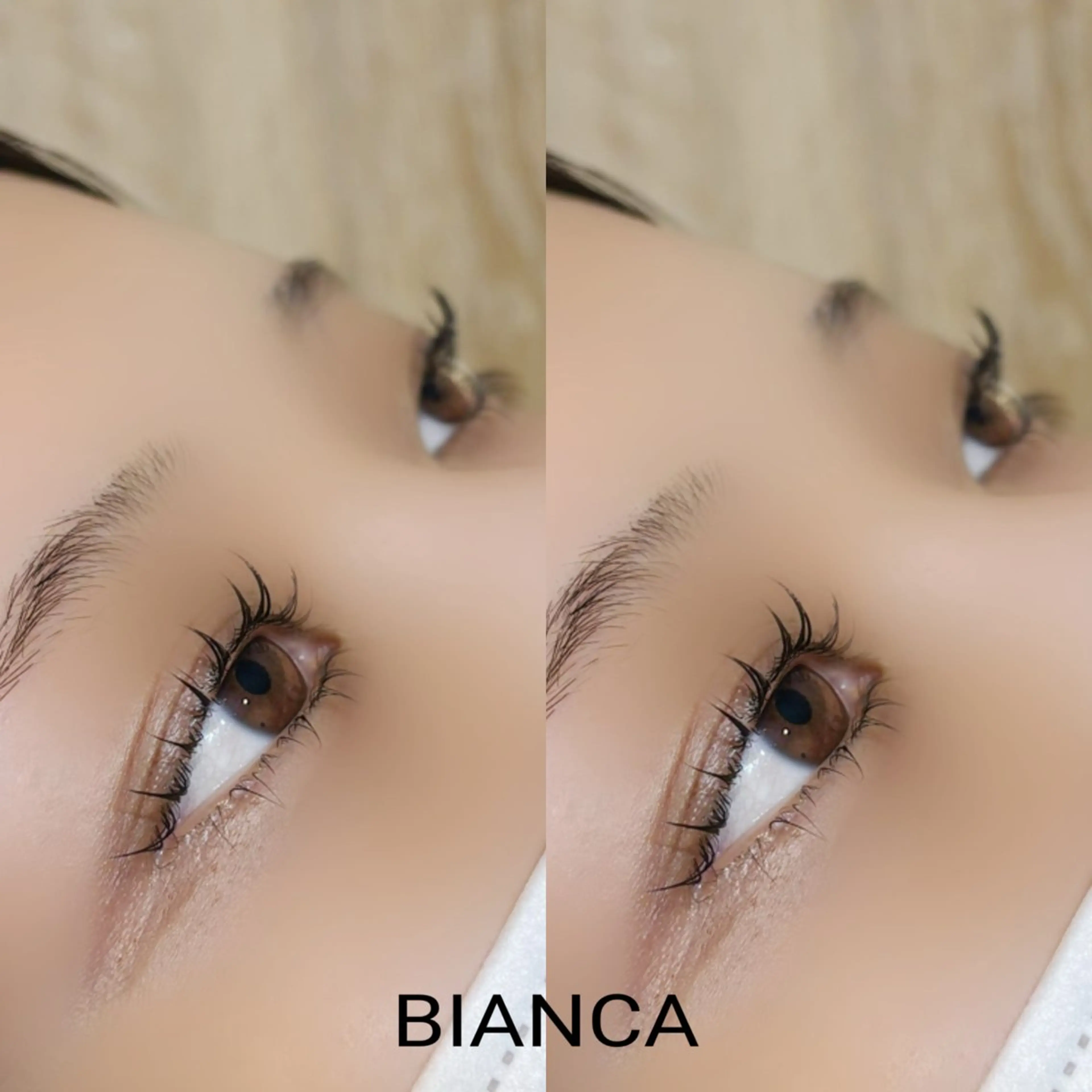 マツエク・マツパ ナチュラル マツパ Bianca 名駅店 飯田のマツエク・マツパデザイン