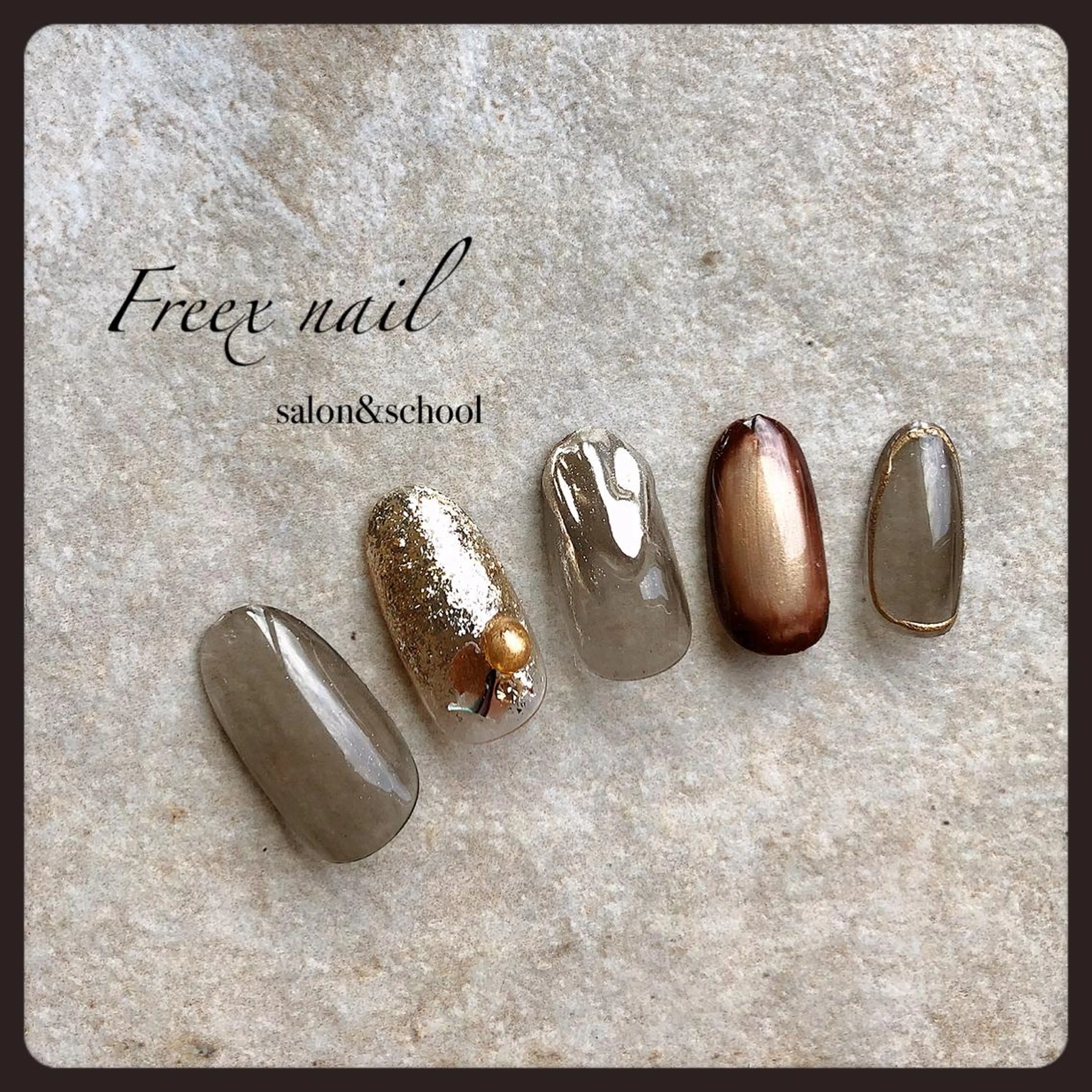 ネイル Freex nail所属・freex nail /ニュアンス/個性派のネイルデザイン