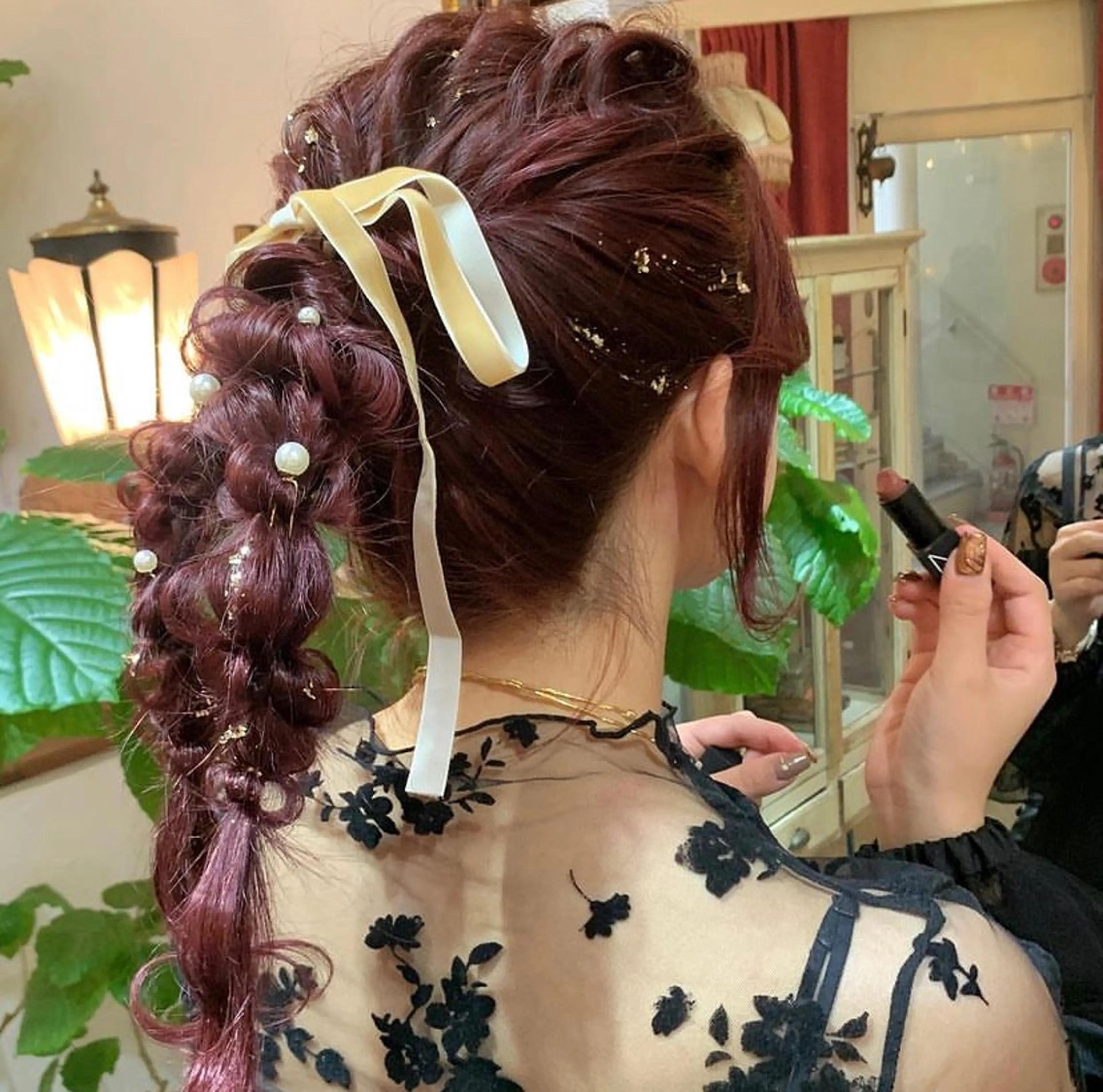 ミディアム ヘアアレンジ Arrows(アローズ)所属・個性的🩰⭐︎盛岡 🧿タテイシアイカのヘアスタイル