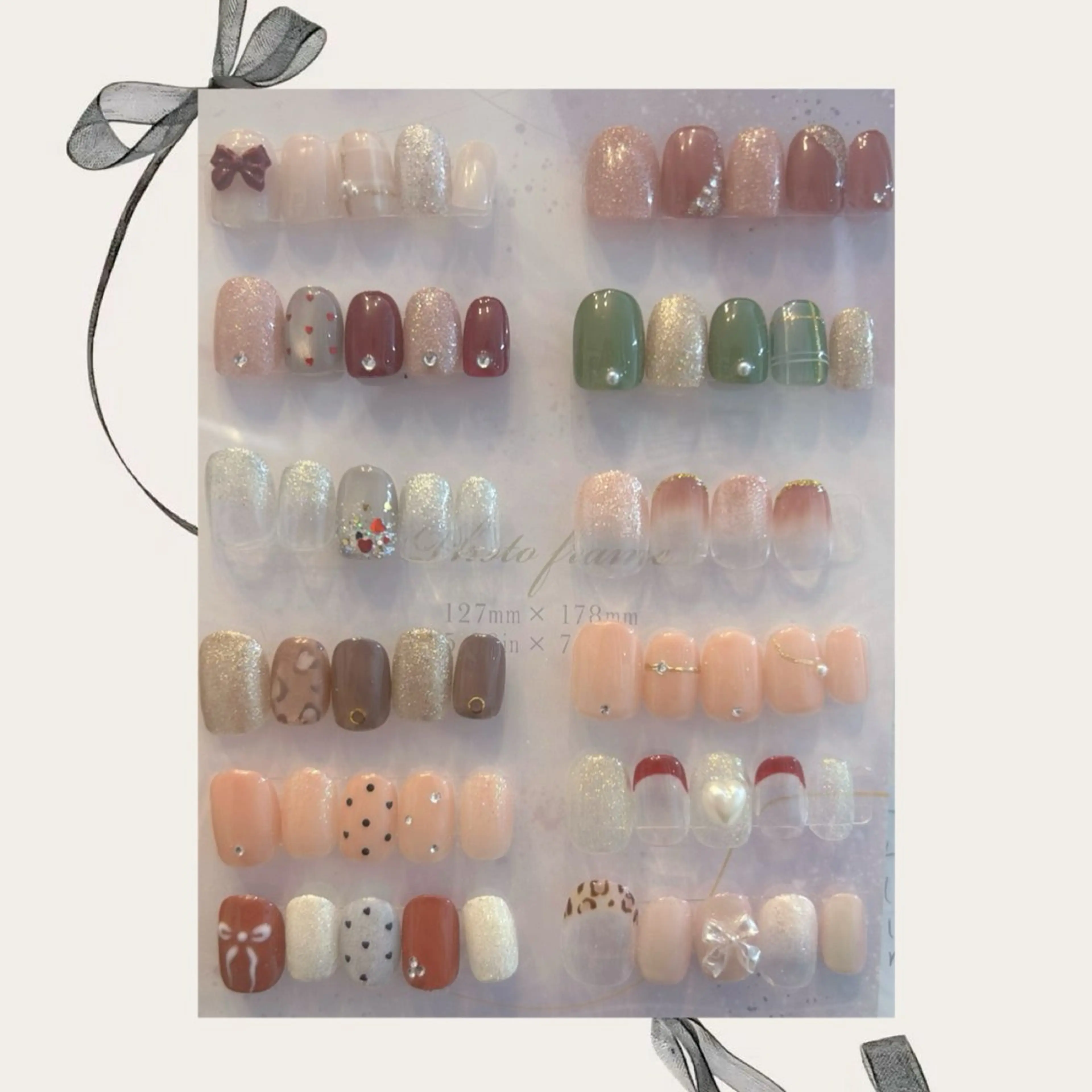 ネイル マグネットネイル ハンドネイル SweetOlive HINAKOのネイルデザイン