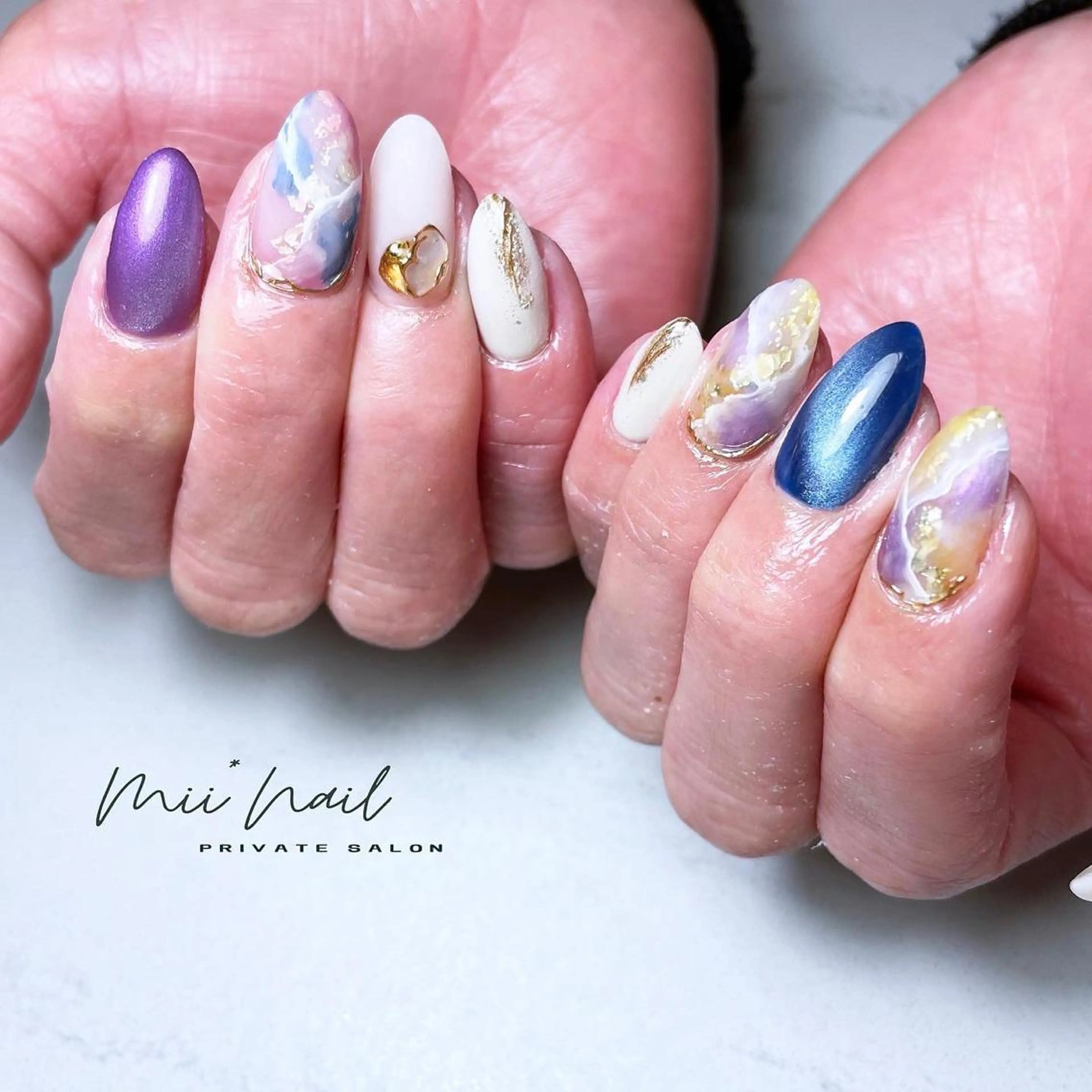 ネイル ハンドネイル ハンドケア MII*NAIL／ 美フォルムsalonのネイルデザイン