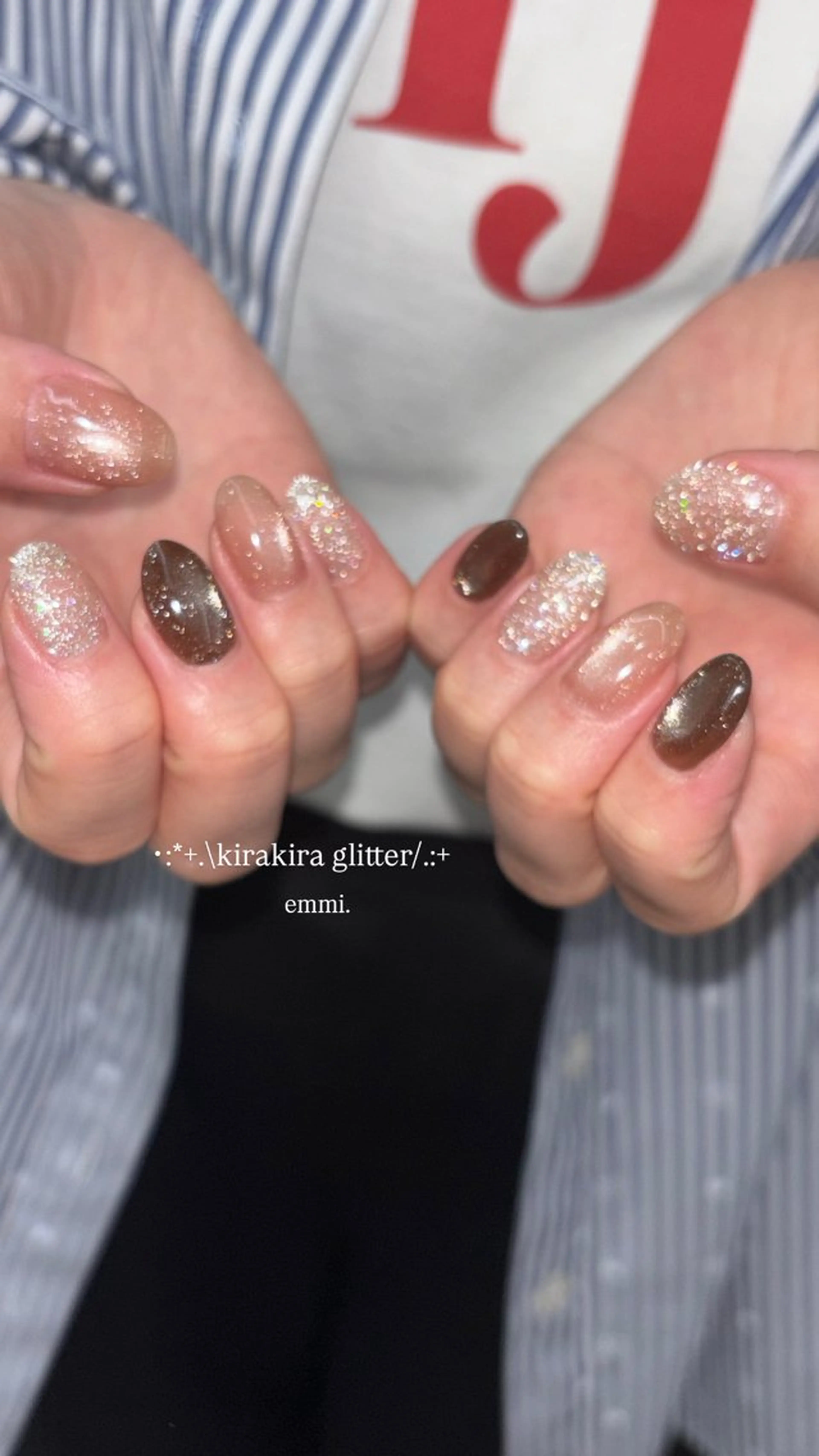 ネイル ハンドネイル GO TODAY SHAiRE SALON 表参道colore店所属・emmi nailのネイルデザイン