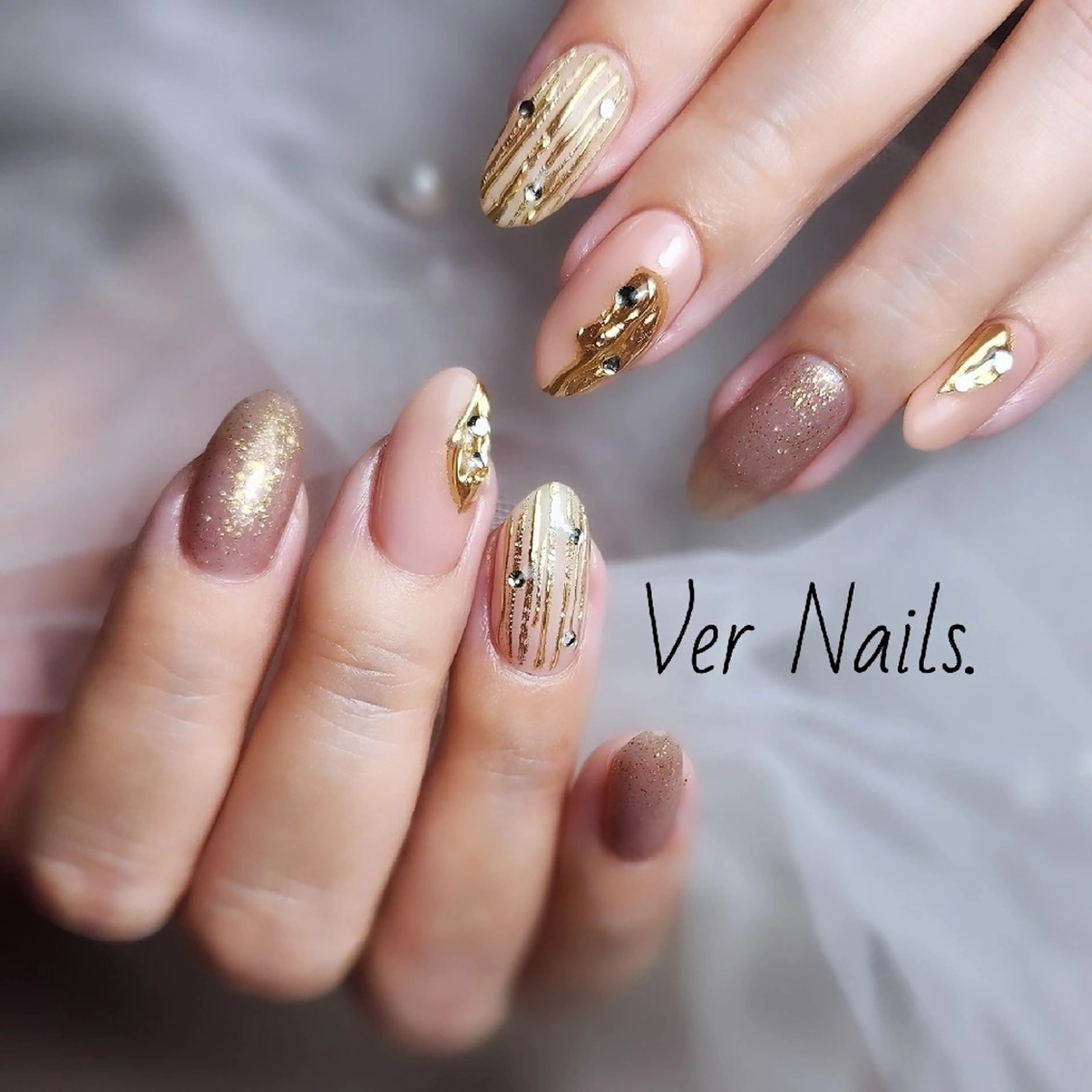 ミディアム ハンドネイル Ver  Nails.のその他イメージ