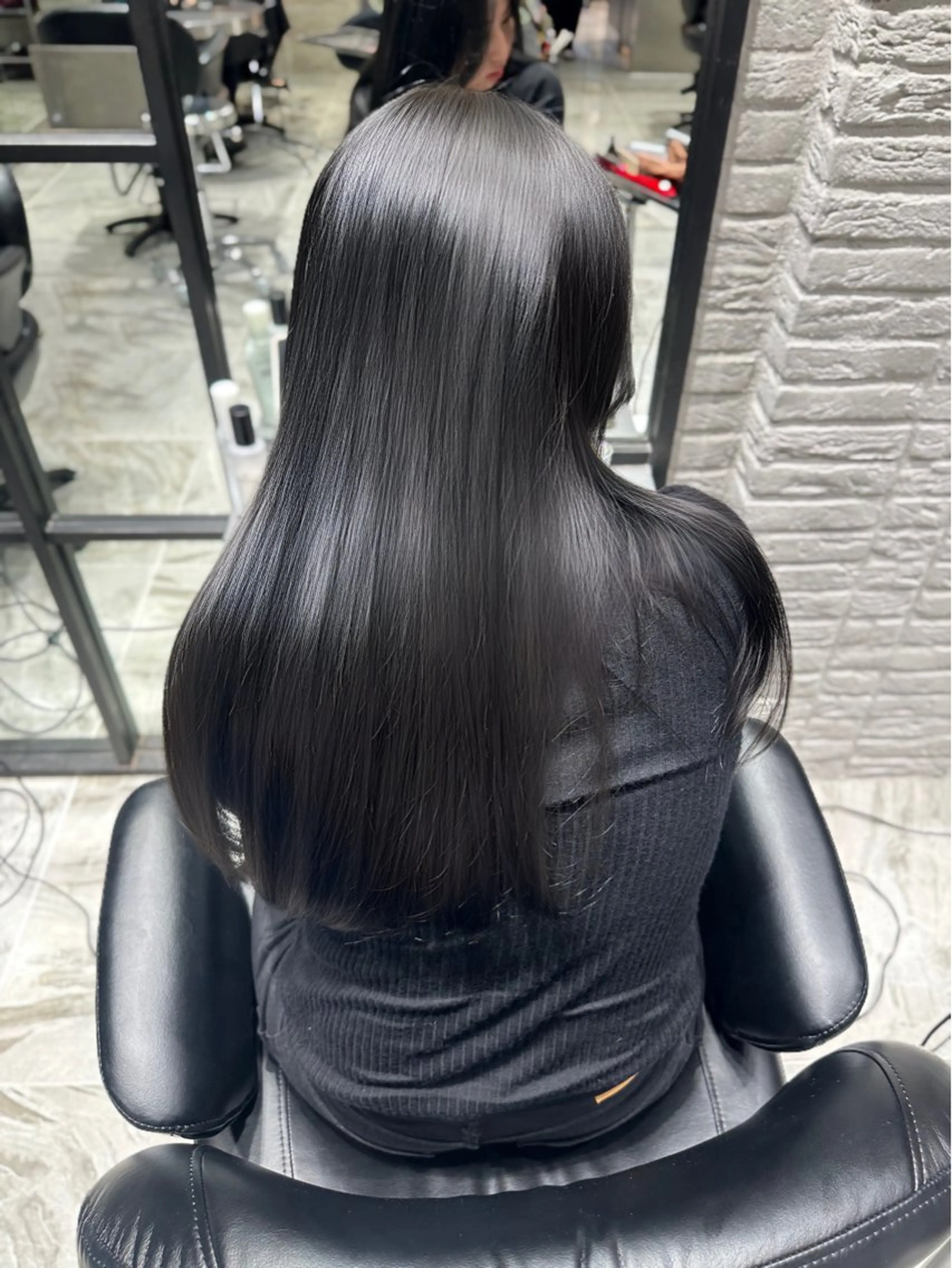 ロング カラー 韓国ヘア🎀艶髪 RISAのヘアスタイル