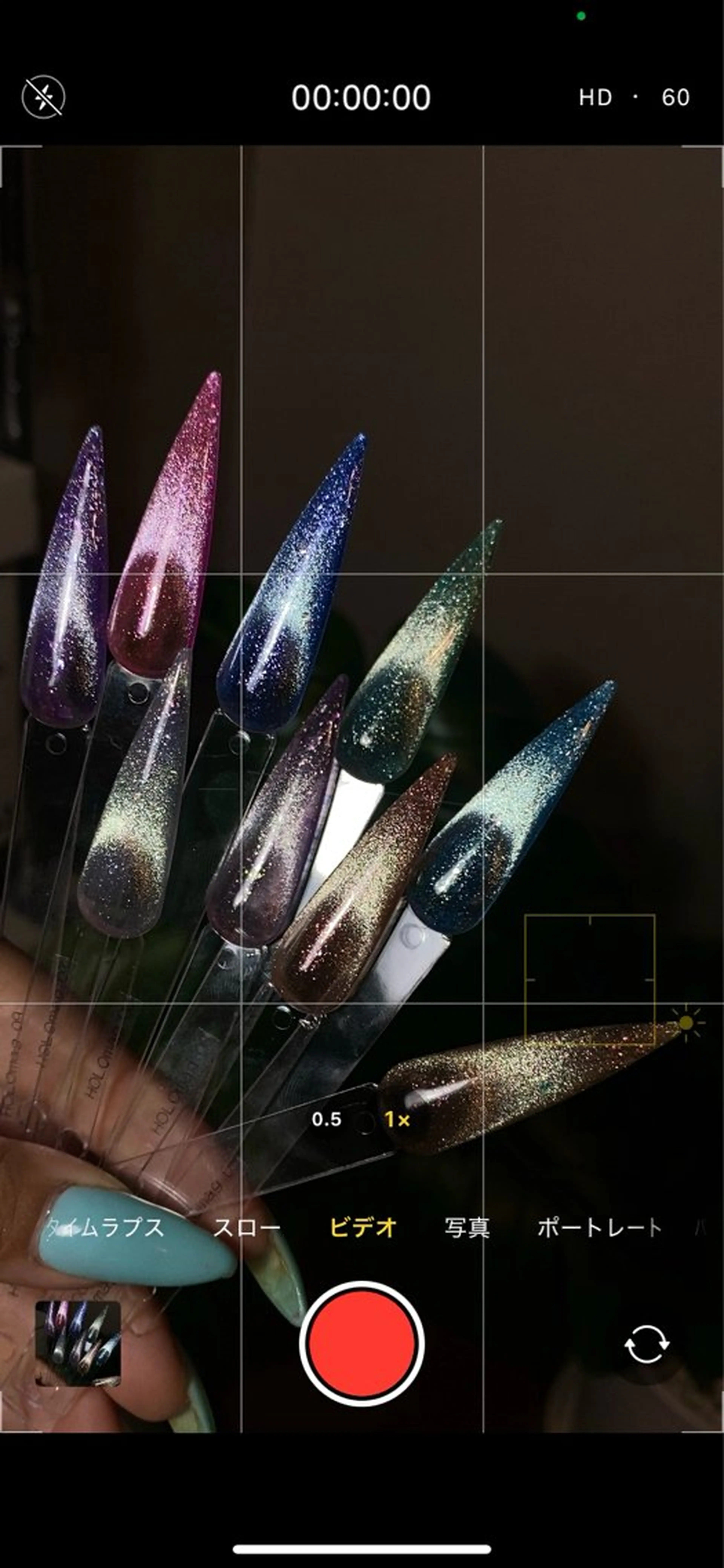 ネイル マグネットネイル ハンドネイル 416所属・studio 416のネイルデザイン