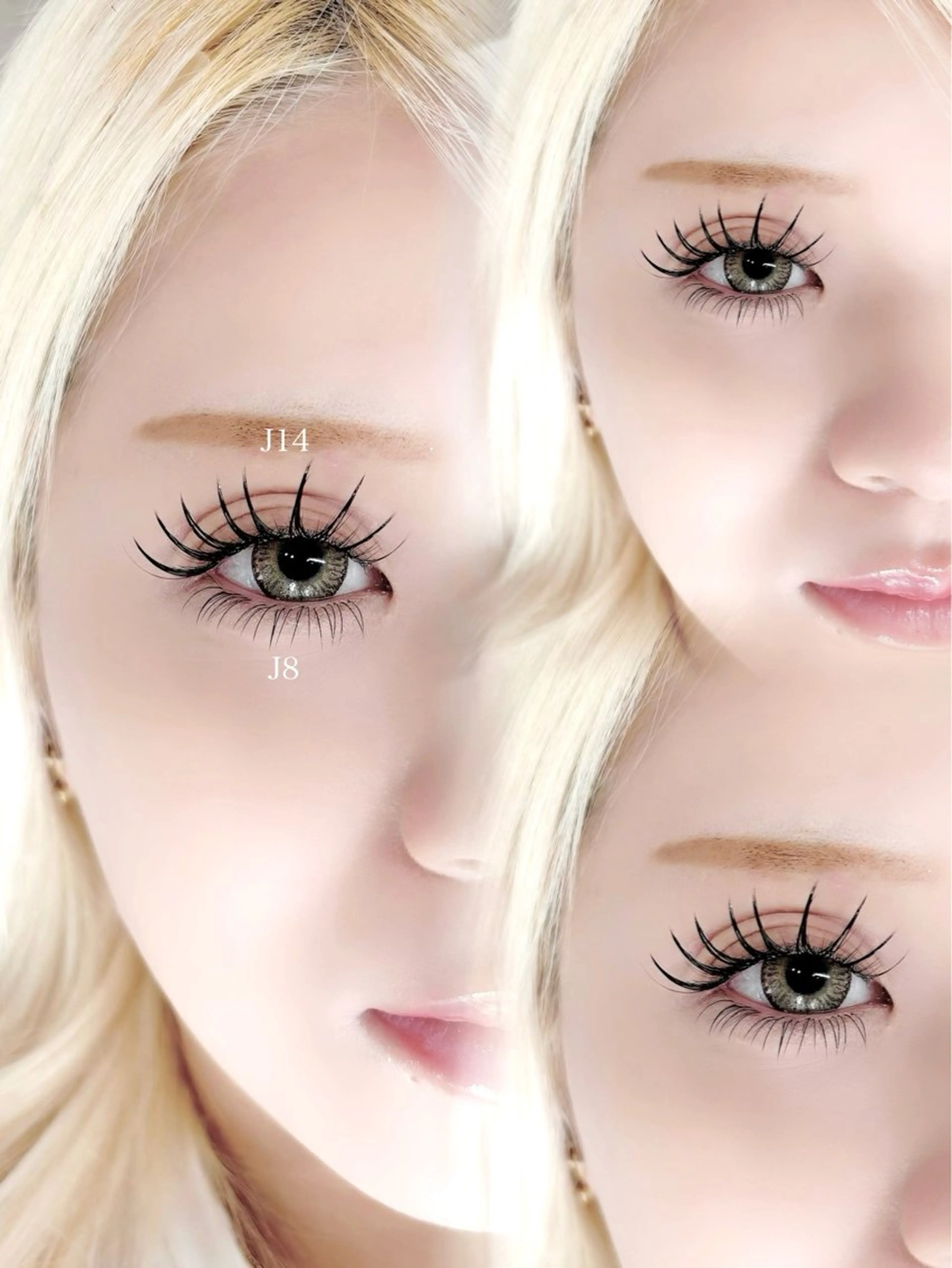 マツエク・マツパ Lucia 堀之内のマツエク・マツパデザイン