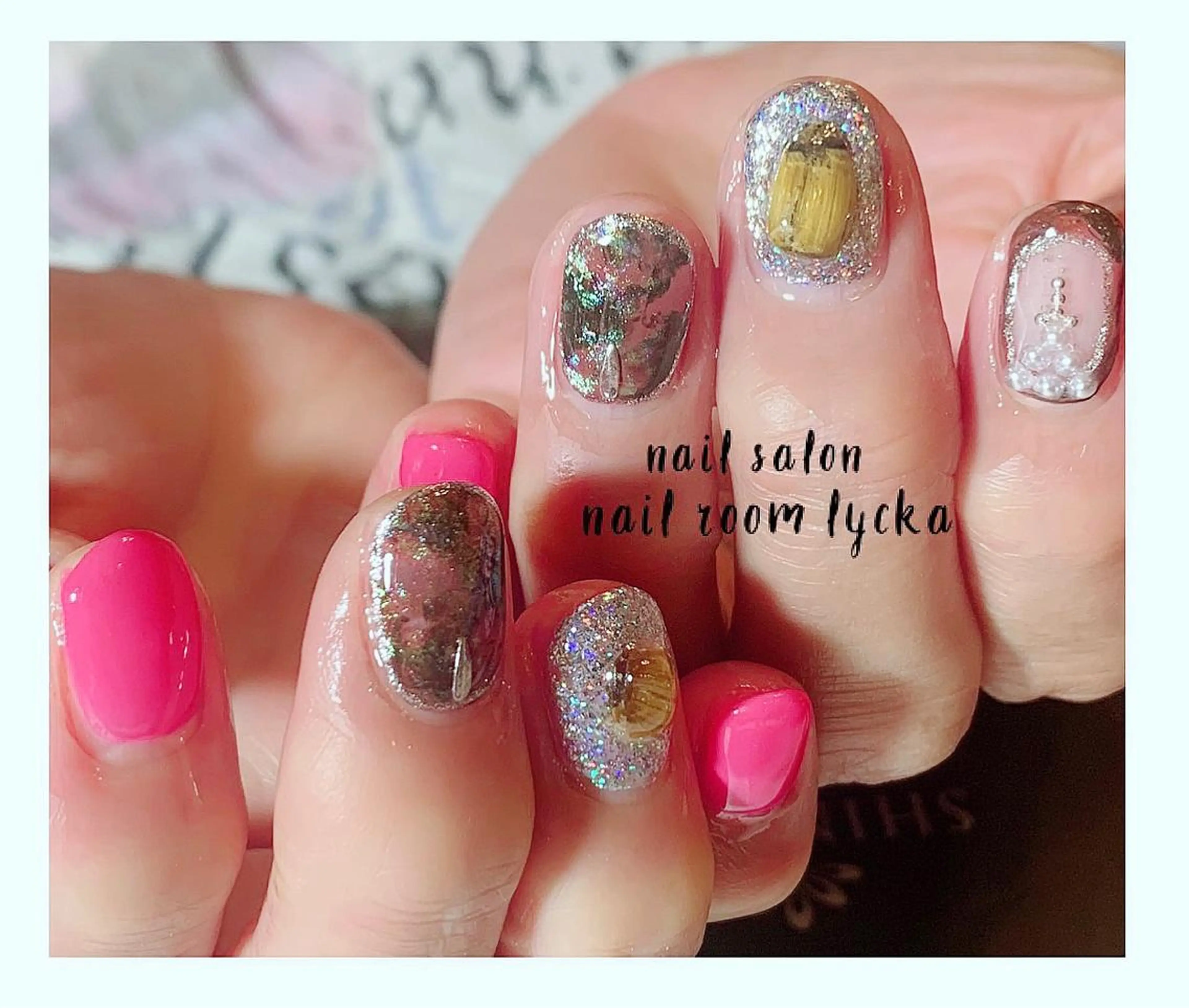 ネイル ﾈｲﾙﾙｰﾑﾘｯｶ 𝐦𝐚𝐲𝐮のネイルデザイン