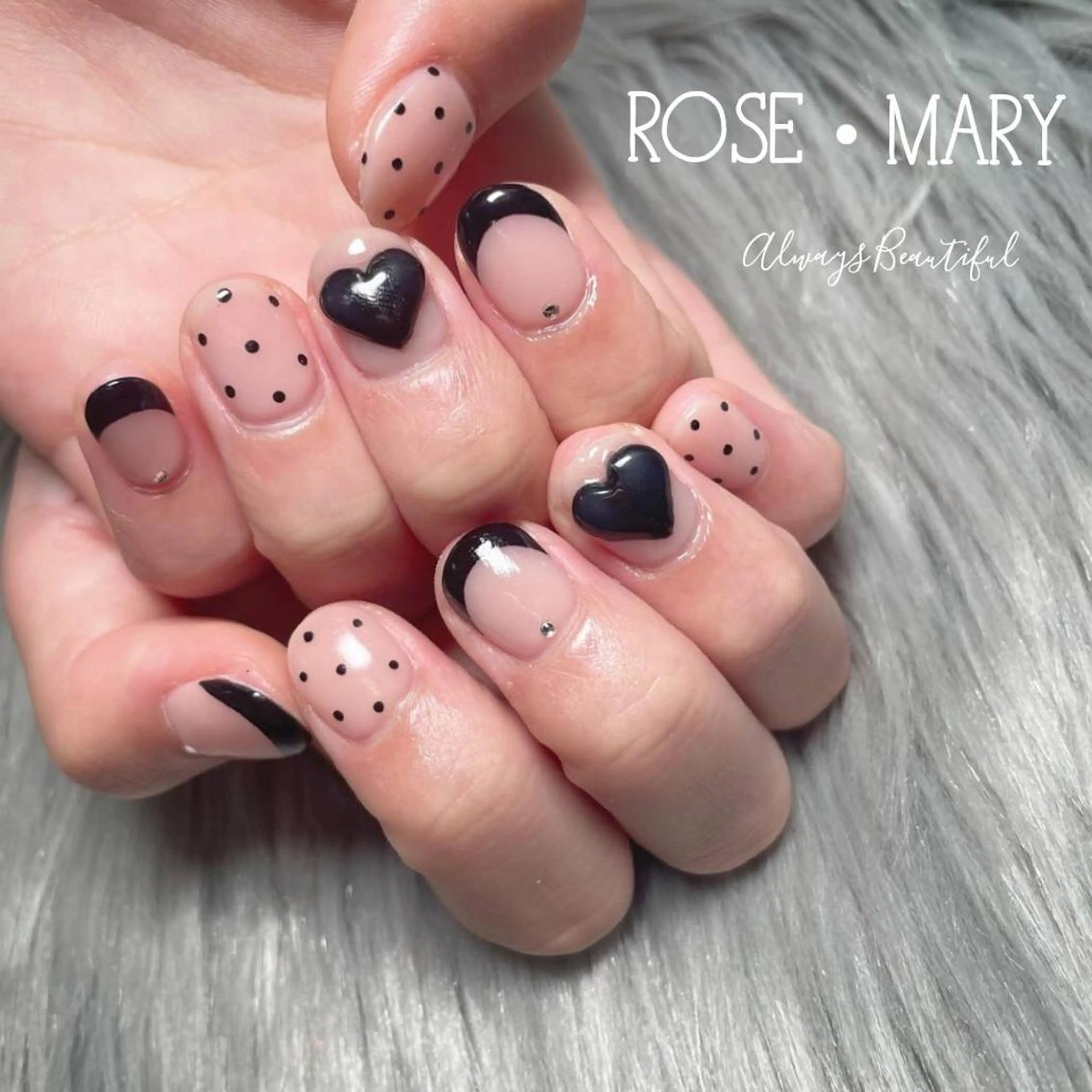 ネイル ハンドネイル ROSE・ MARY 鈴木のネイルデザイン