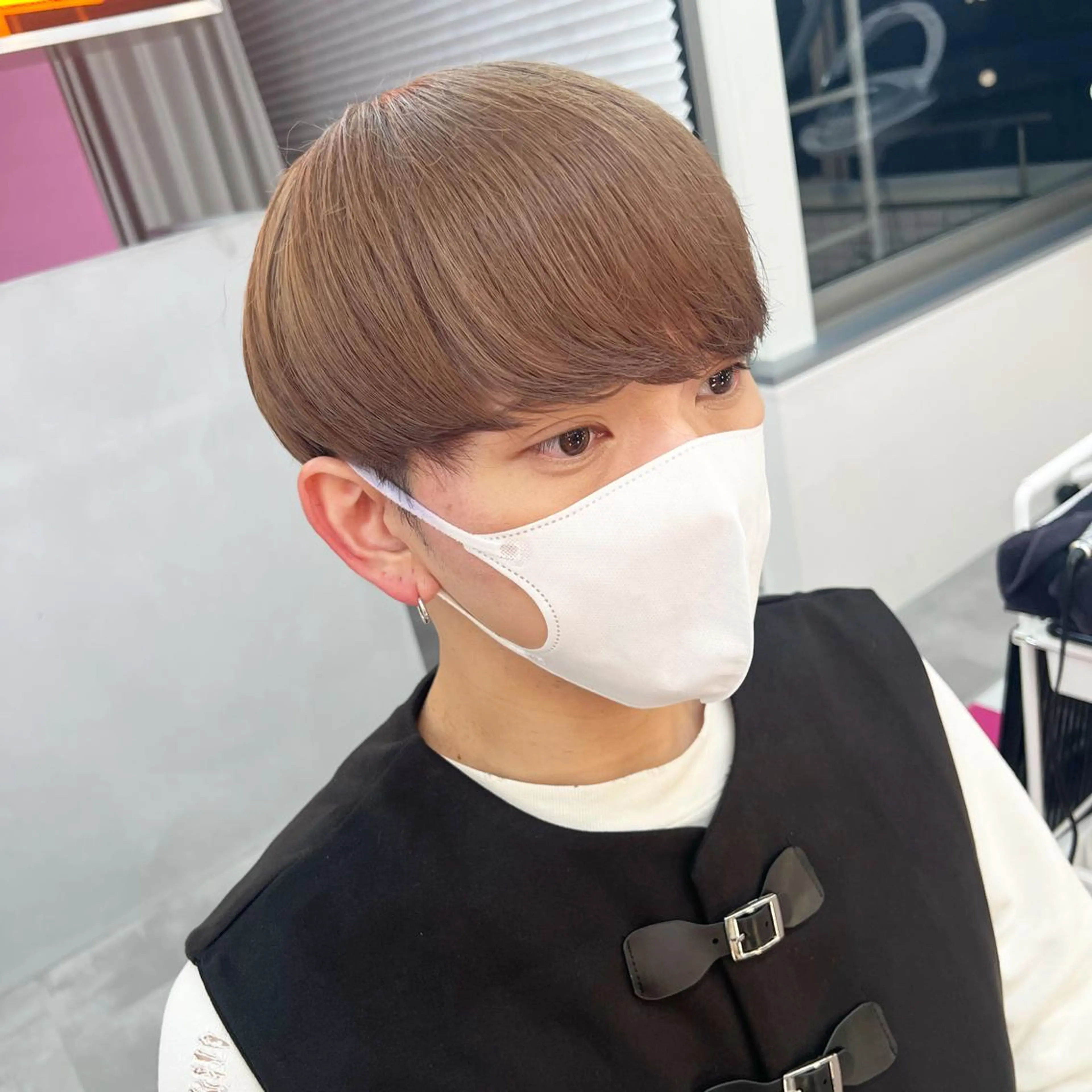 ショート カラー メンズ ELU. by stella所属・ELU.☁️ ARIのヘアスタイル