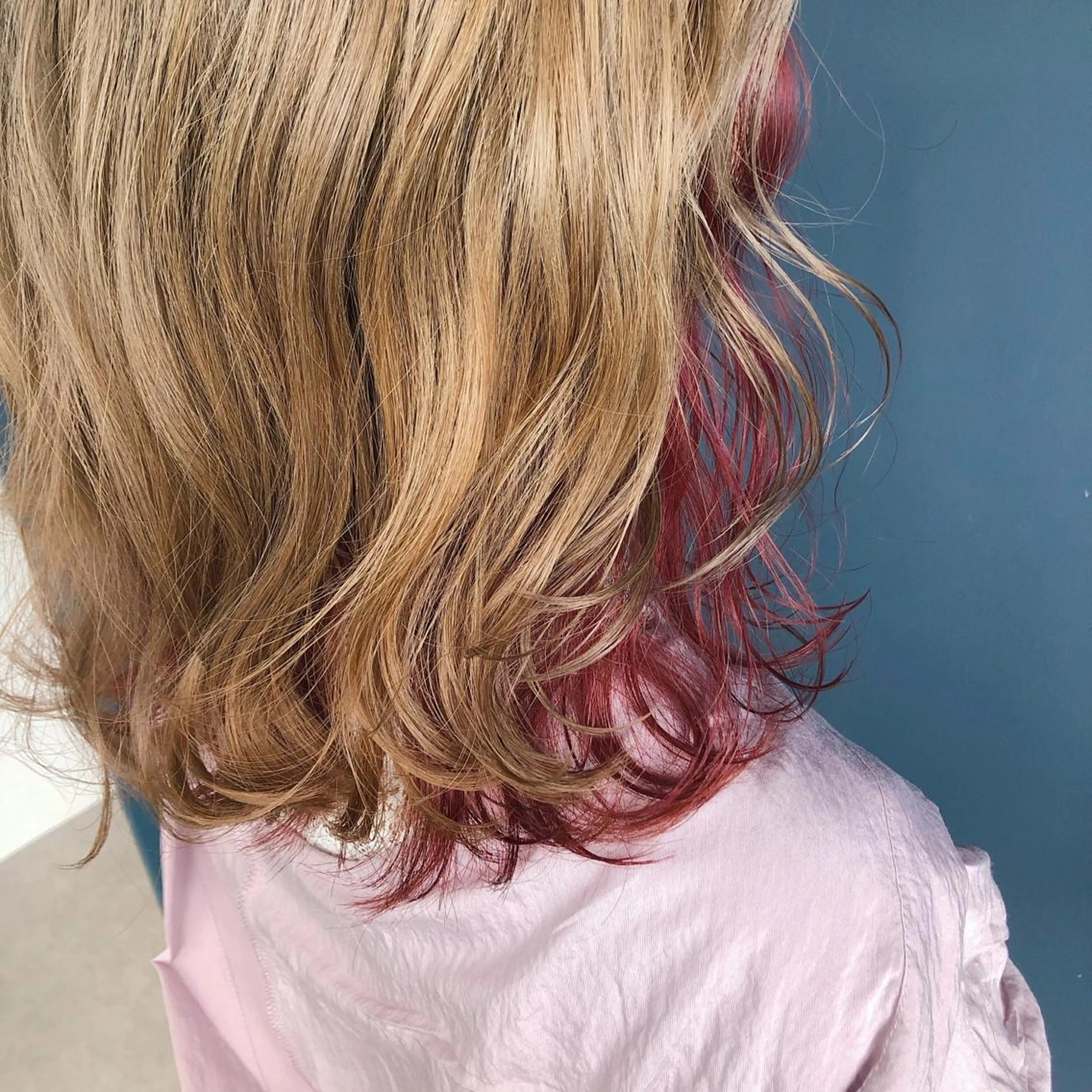 ミディアム カラー ピンクカラー 女性リピ90%🍨 🩷佐藤みずきのヘアスタイル