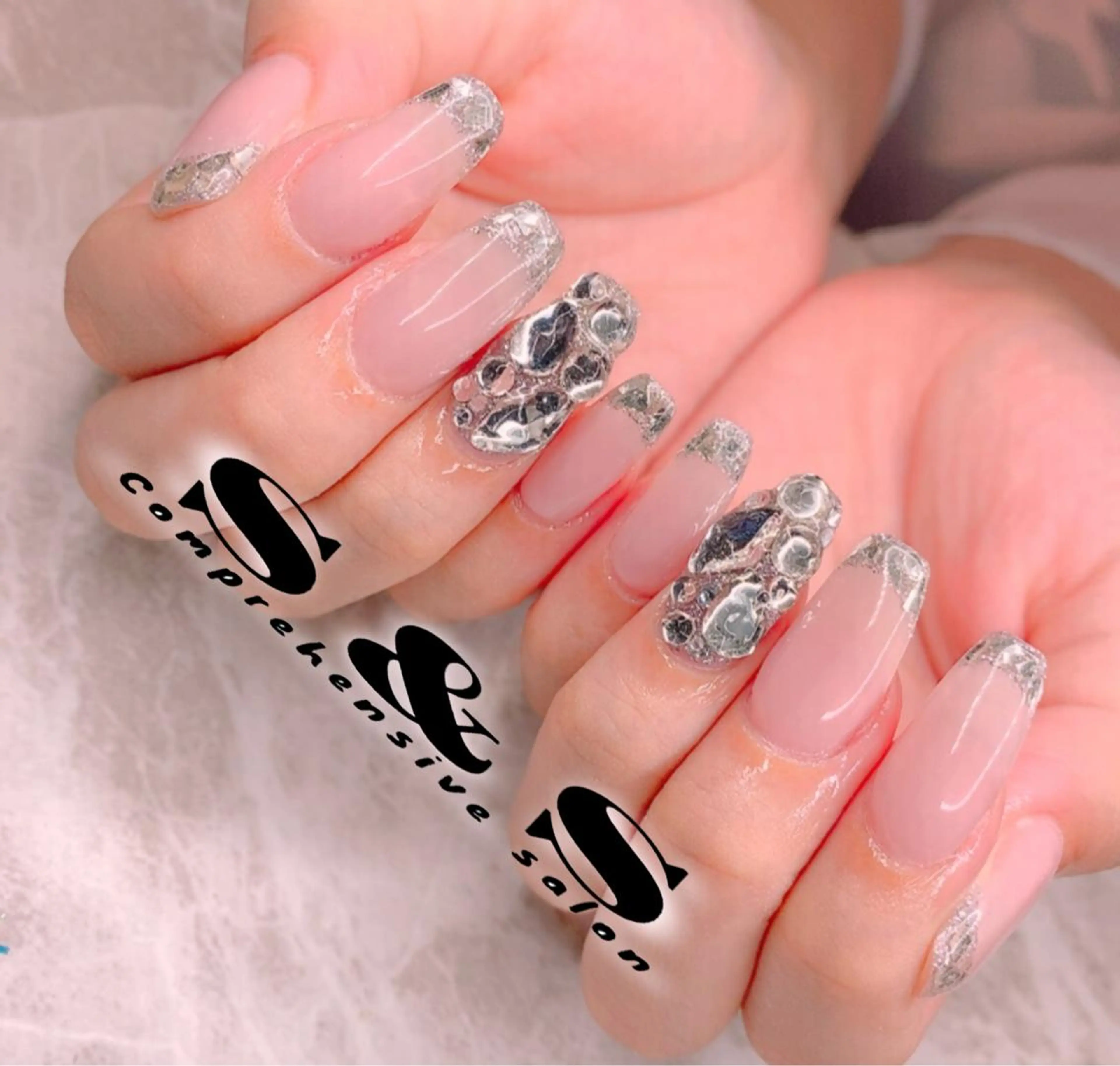 ネイル 長さ出し メンズネイル 持ち込み スカルプネイル S&S 村田小百合のネイルデザイン