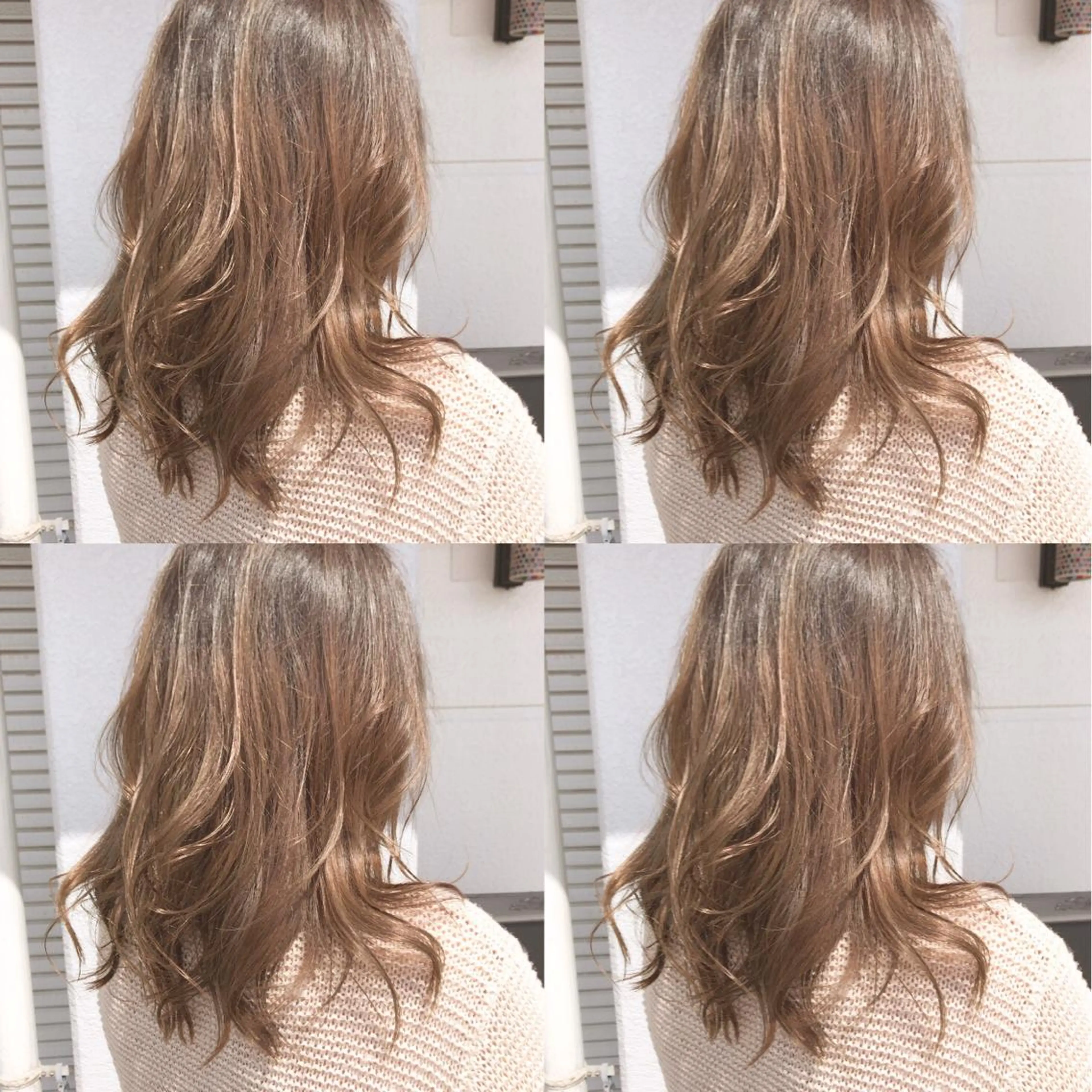 ミディアム カラー レイヤーカット匠 イソザキノリユキのヘアスタイル