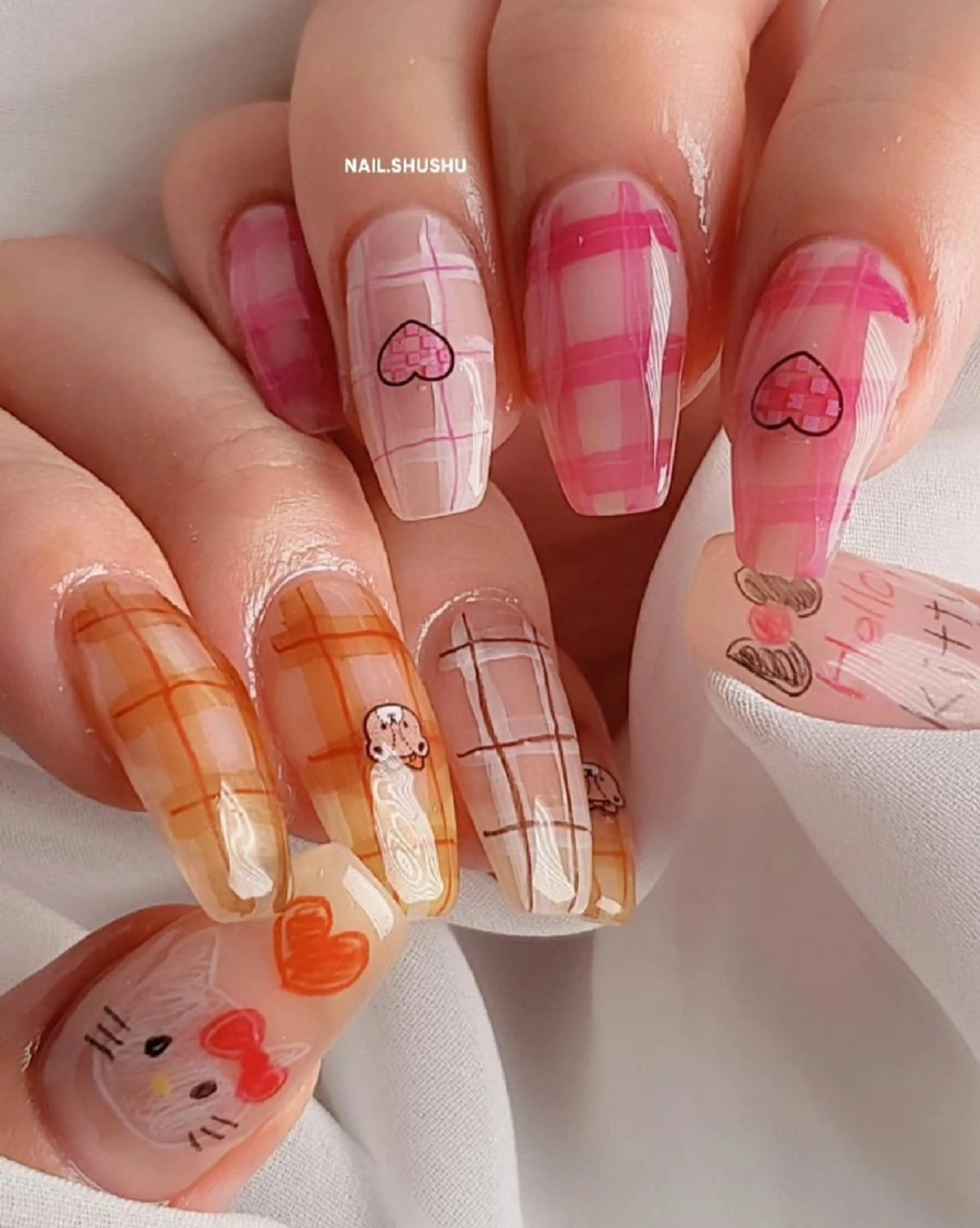 ネイル 持ち込み ニュアンスネイル ワンカラーネイル シンプルネイル 3dパーツ/流行り 👧shushu❤️のネイルデザイン