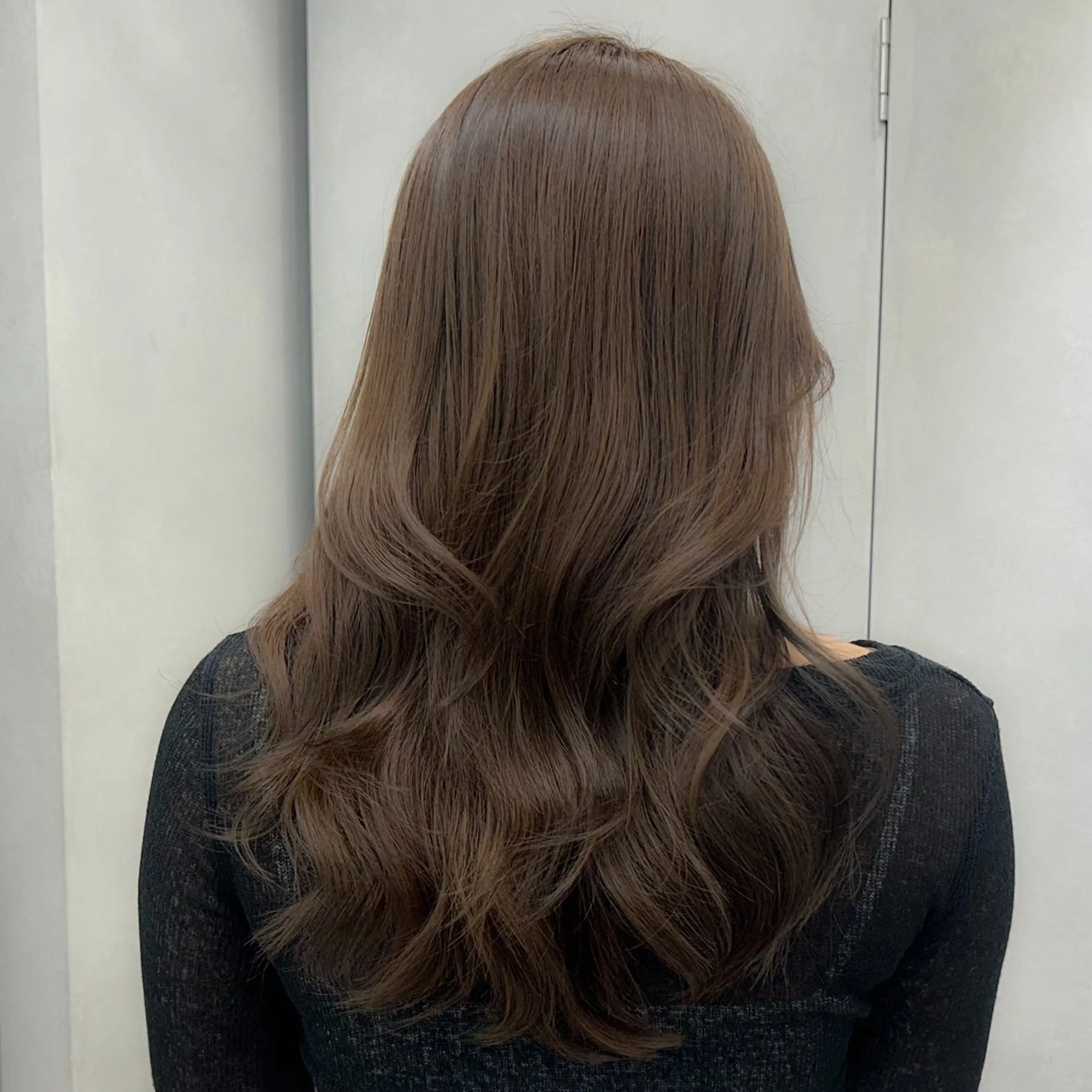 セミロング カラー ヘアアレンジ 卒業式ヘアセット🎀 ヘアアレンジのヘアスタイル