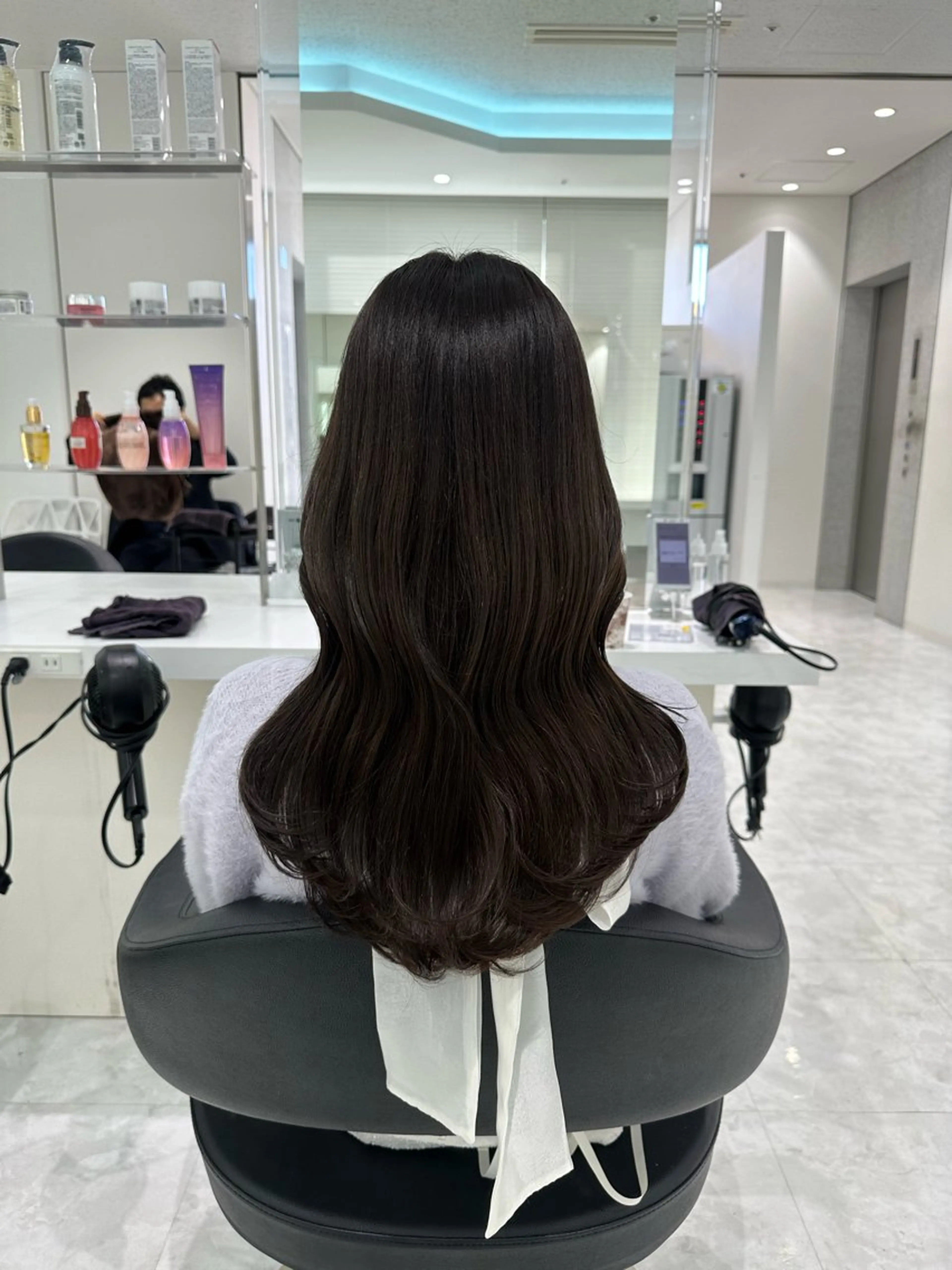 ロング カラー ケアカラー ロング カット ヘアカラー 🐺メンズパーマ の達人　あさひ🐺のヘアスタイル