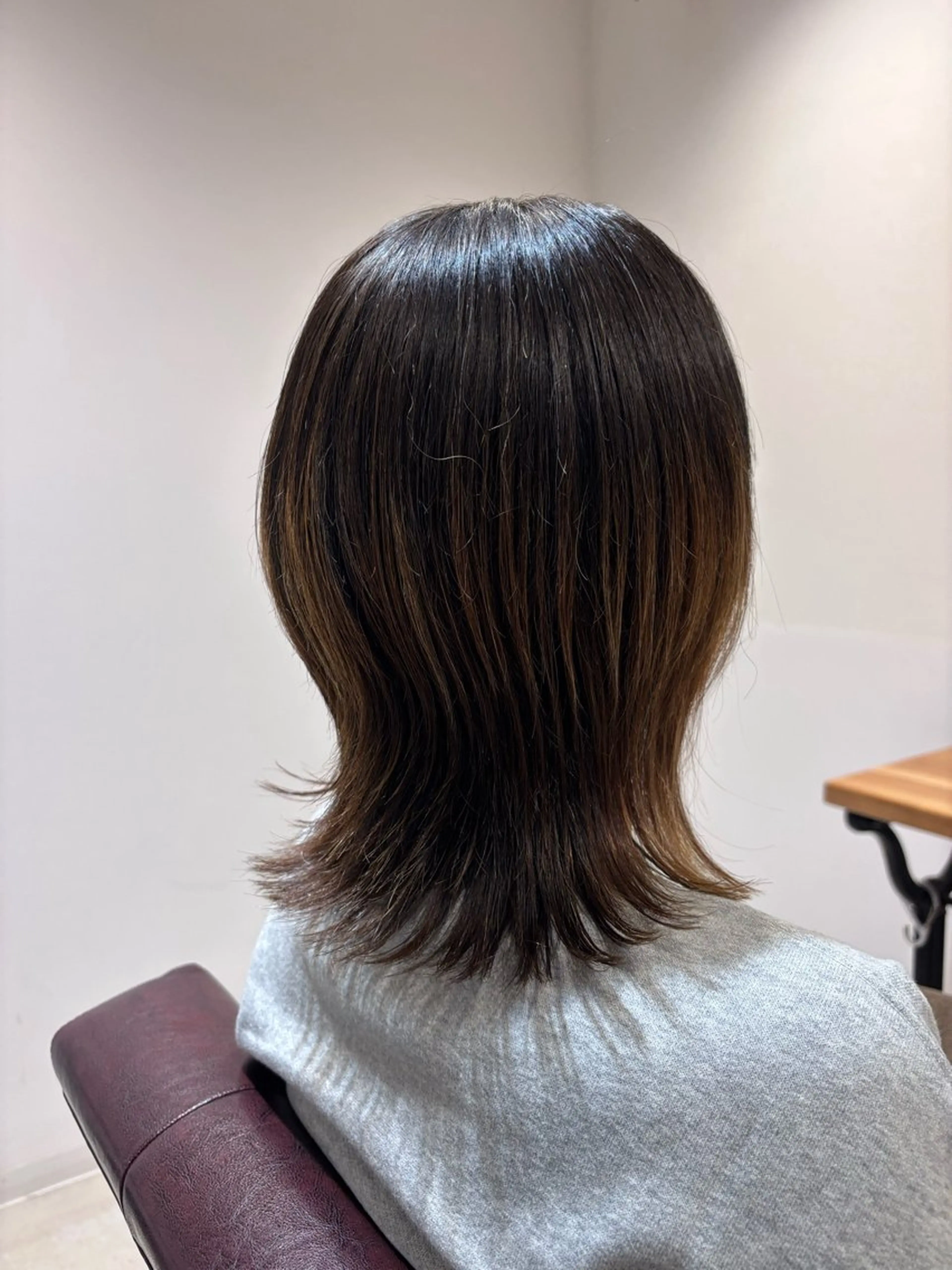 ミディアム か ののヘアスタイル