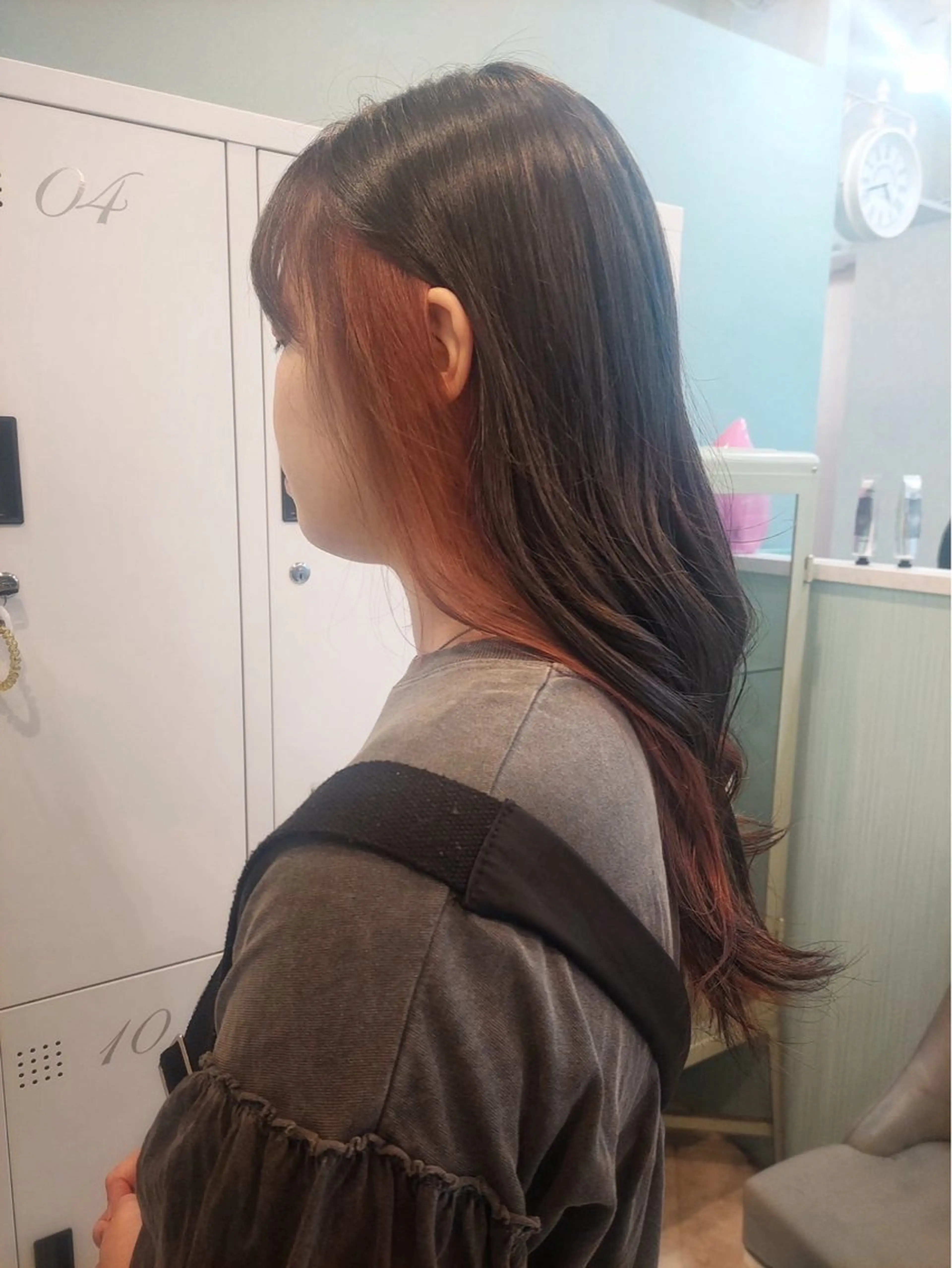 ロング カラー Agu hair 浅原 心のヘアスタイル