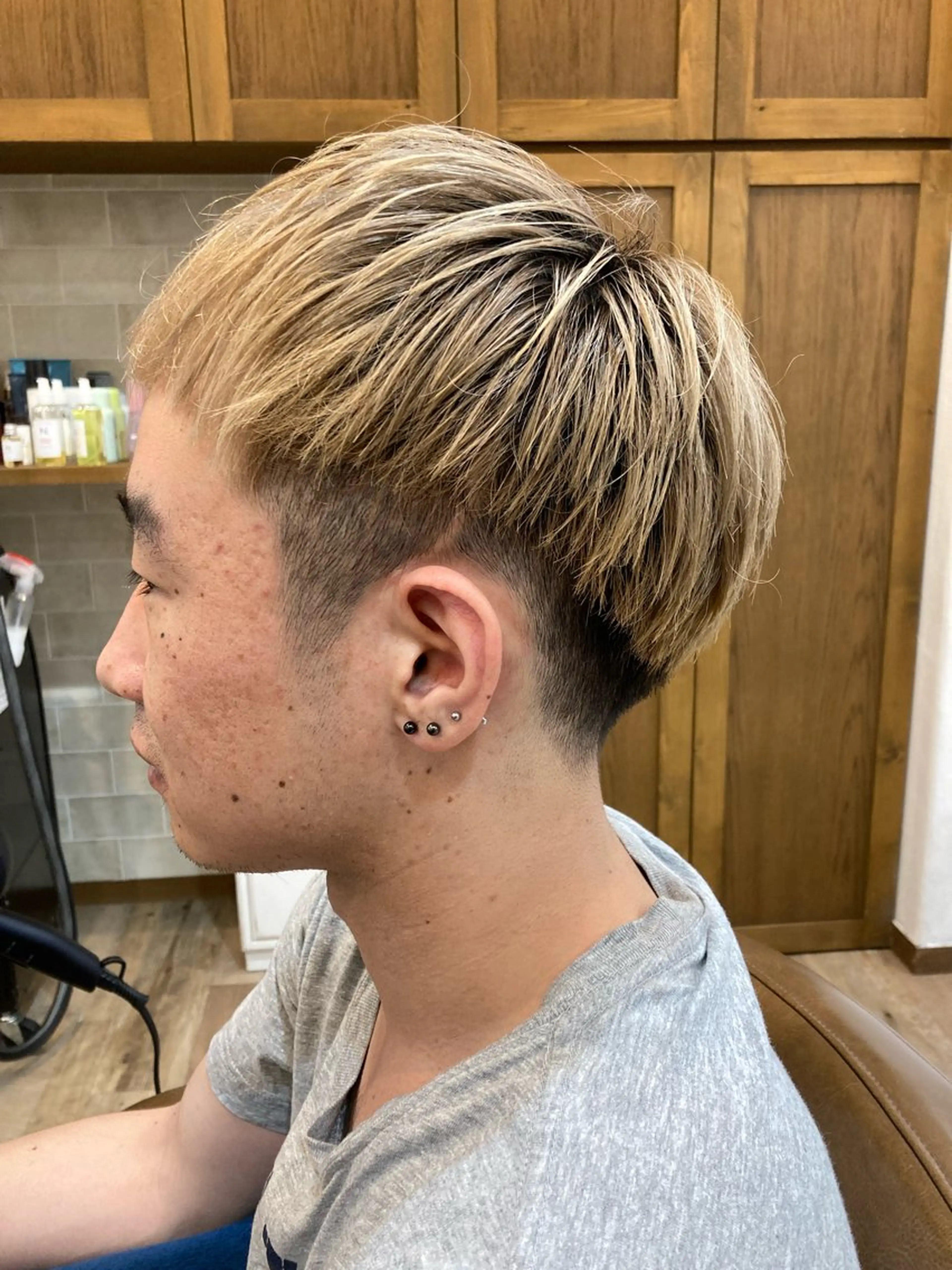 ショート カラー メンズ カット特化型 美容師/栗本のヘアスタイル