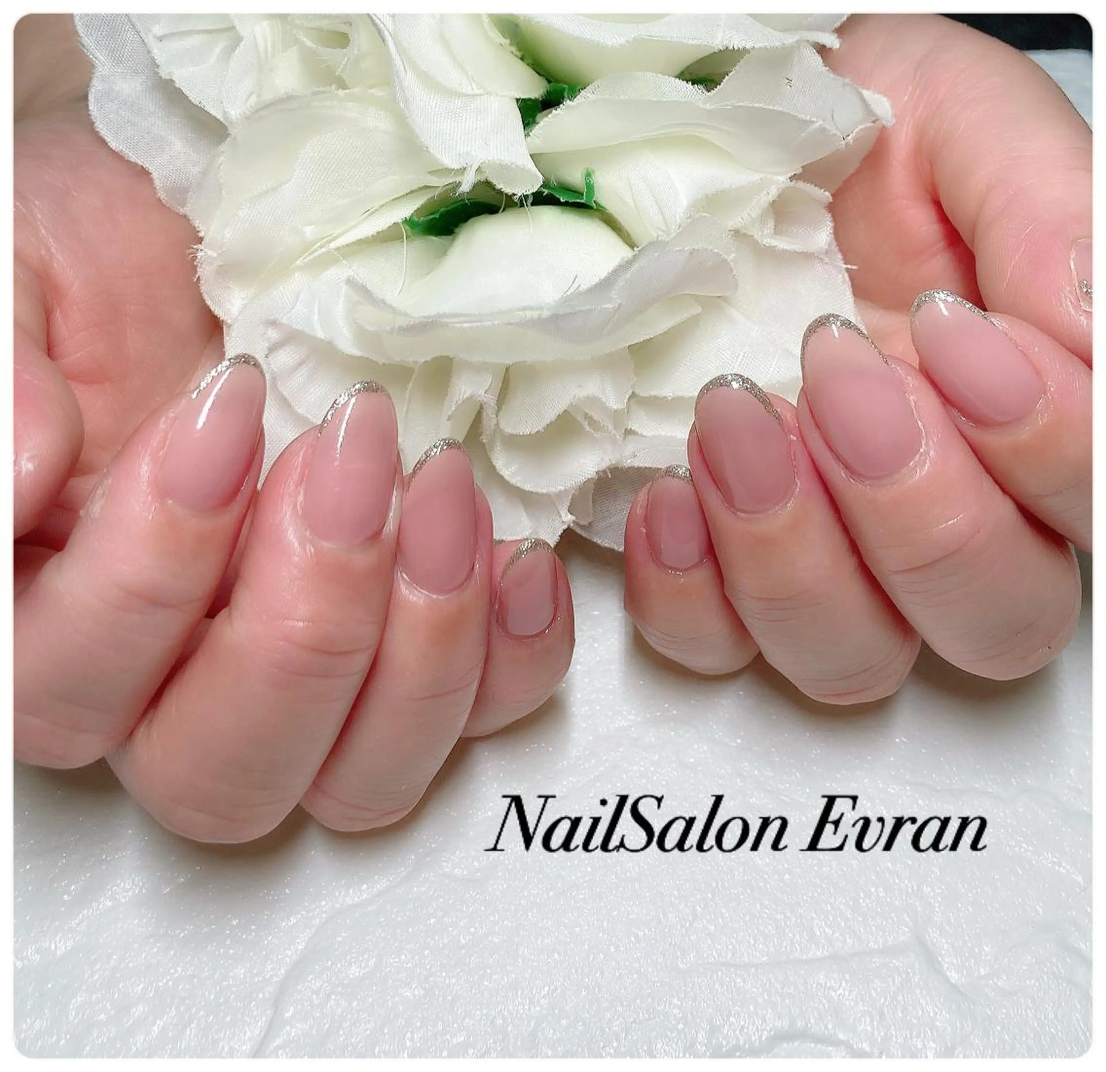 ネイル ラメ(グリッター) ハンドネイル Nail salon Evranのネイルデザイン