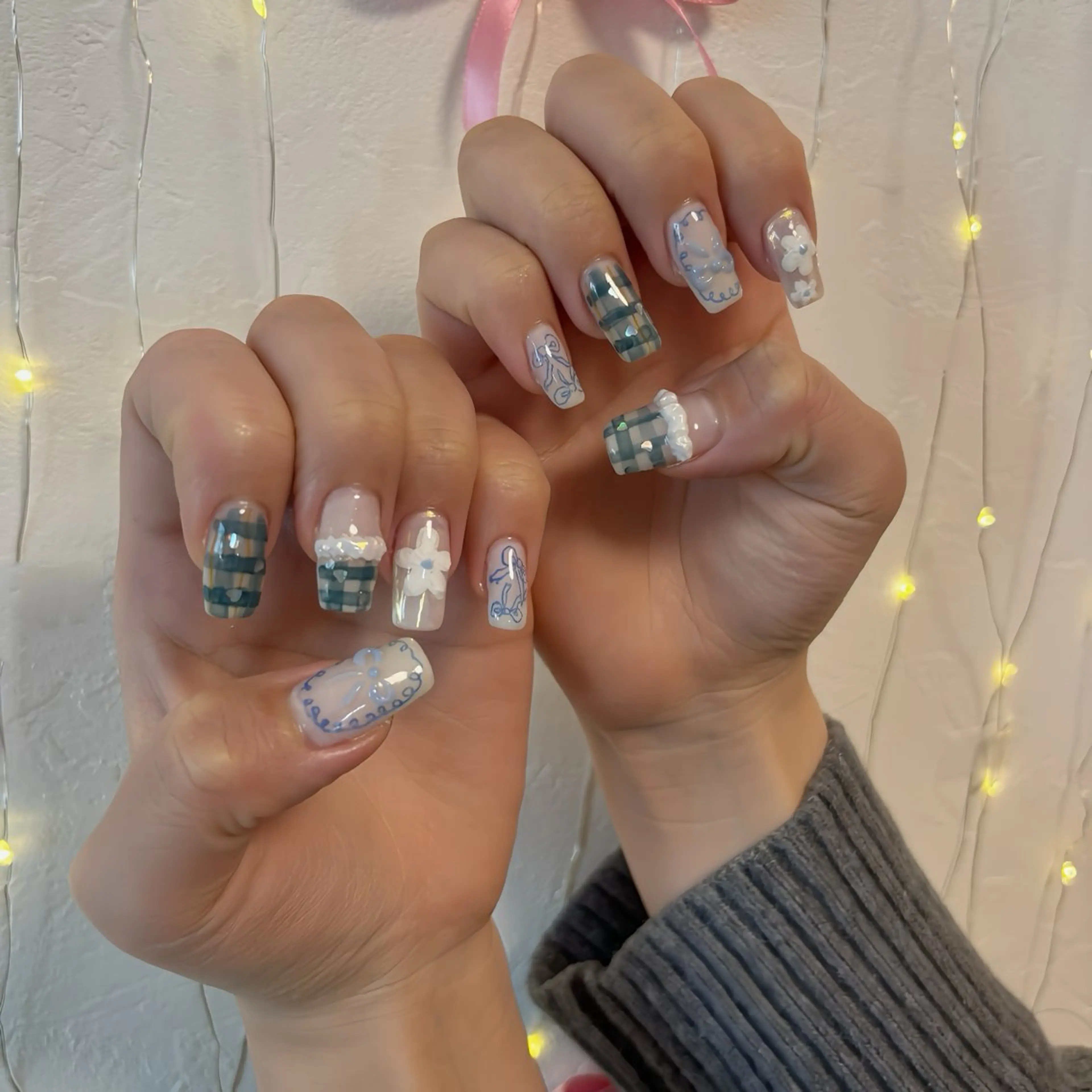 ネイル ハンドネイル ぽっぷん satomiのネイルデザイン