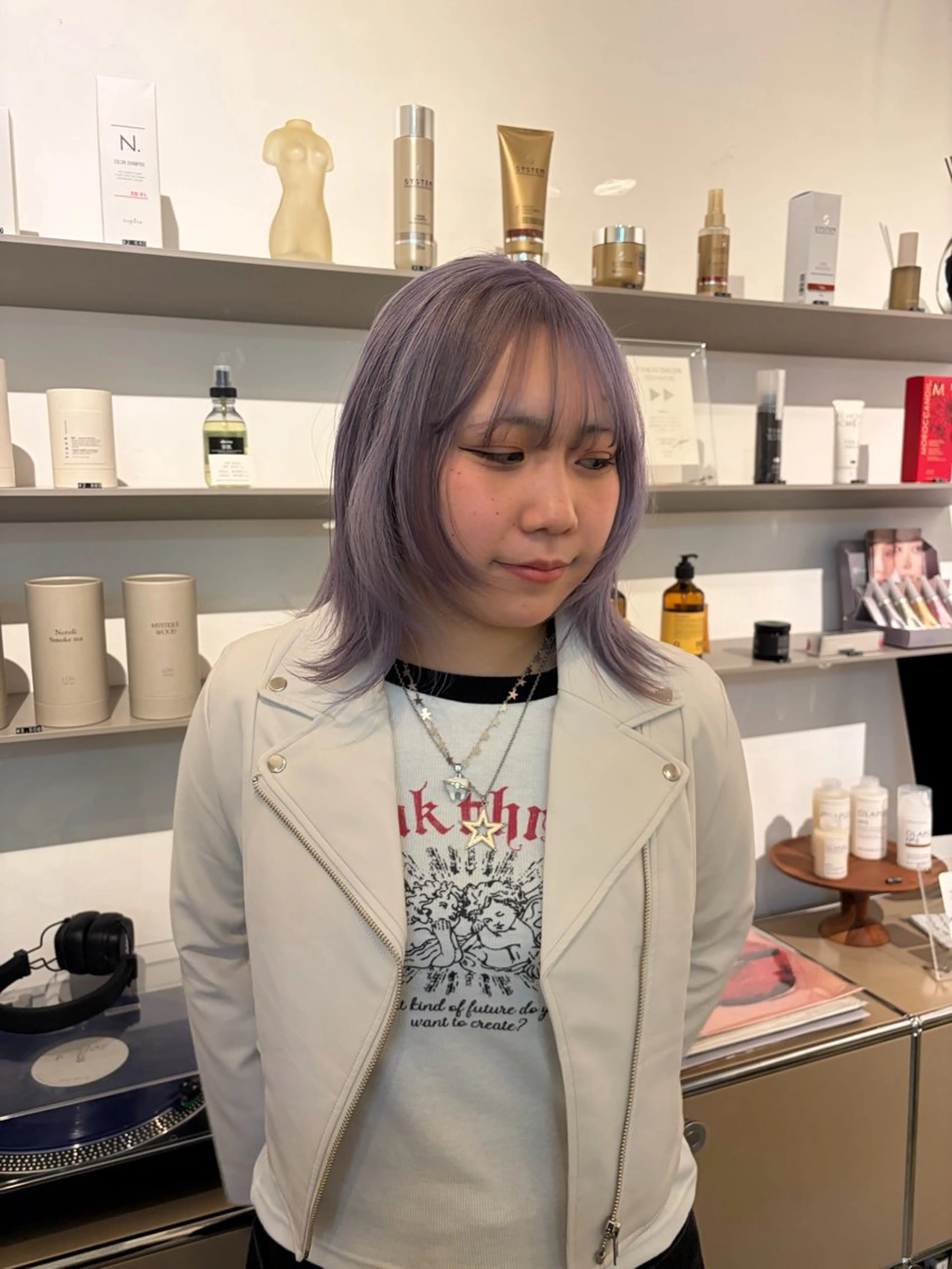 カラー ヘアカラー Ravo所属・キラ/ハイトーン/ 福岡美容室のヘアスタイル