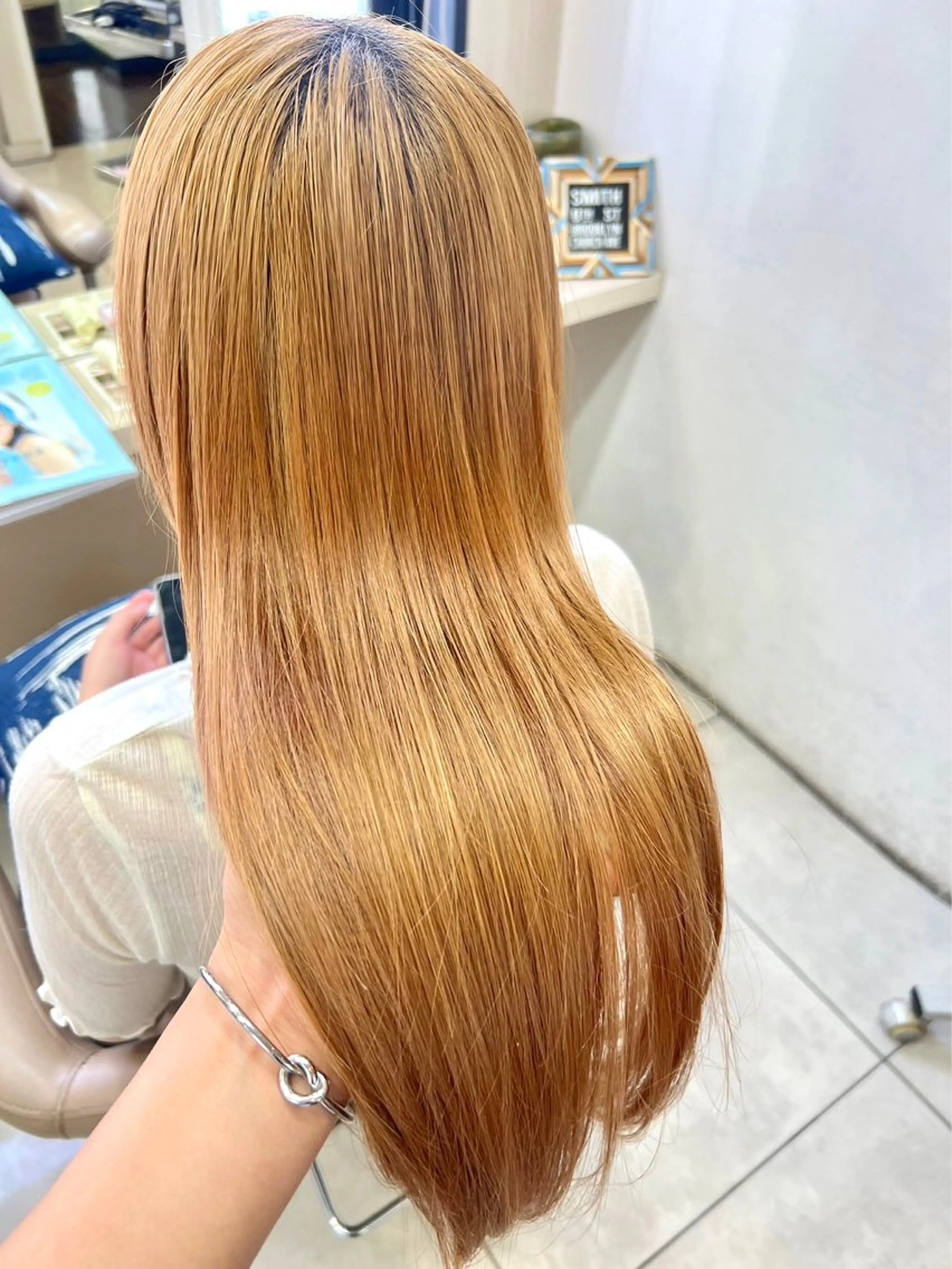 ロング 髪質改善 トリートメント ガーリー/暖色カラー /横浜/さくらのヘアスタイル