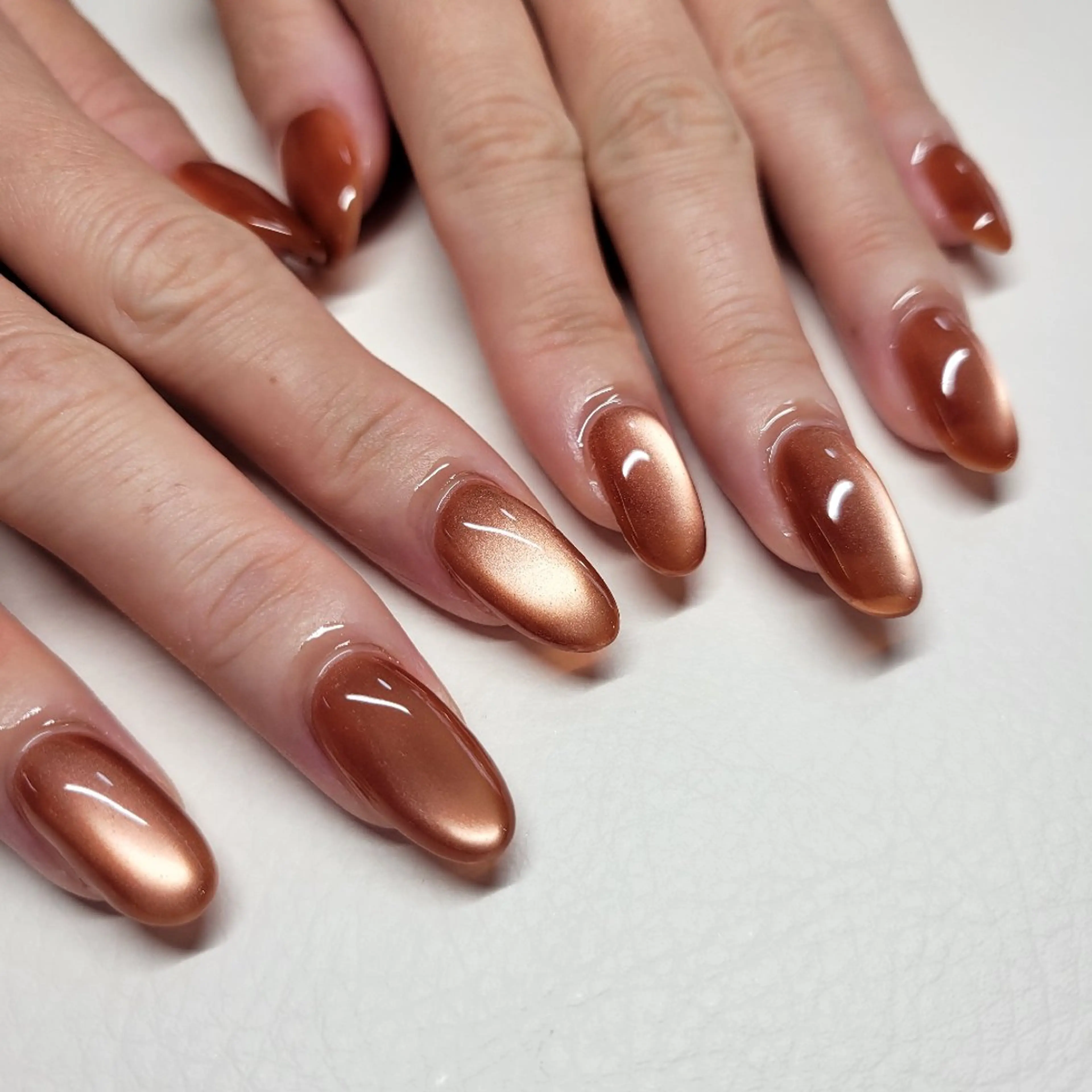 ネイル マグネットネイル ハンドネイル プティネイル所属・プティネイル 益城町のネイルデザイン