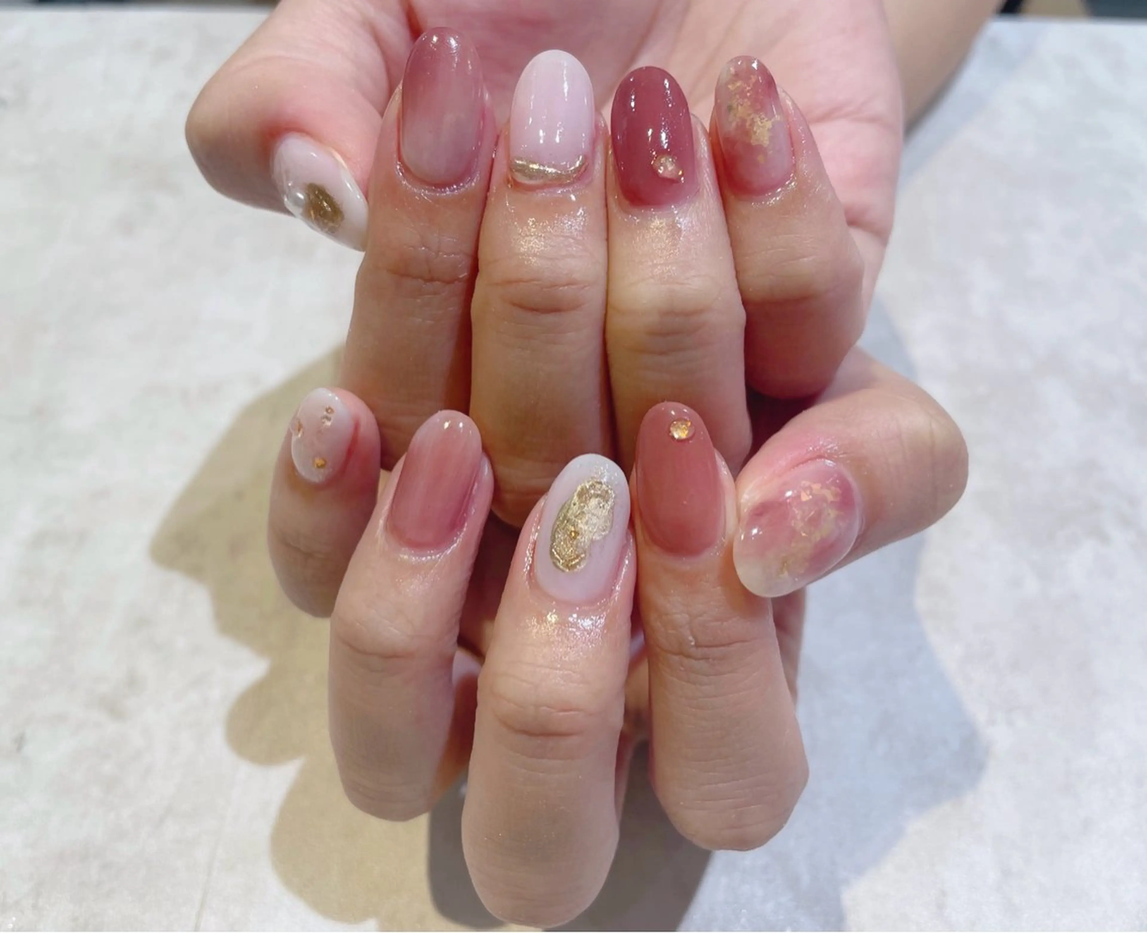 ネイル 舞田 苑香のネイルデザイン