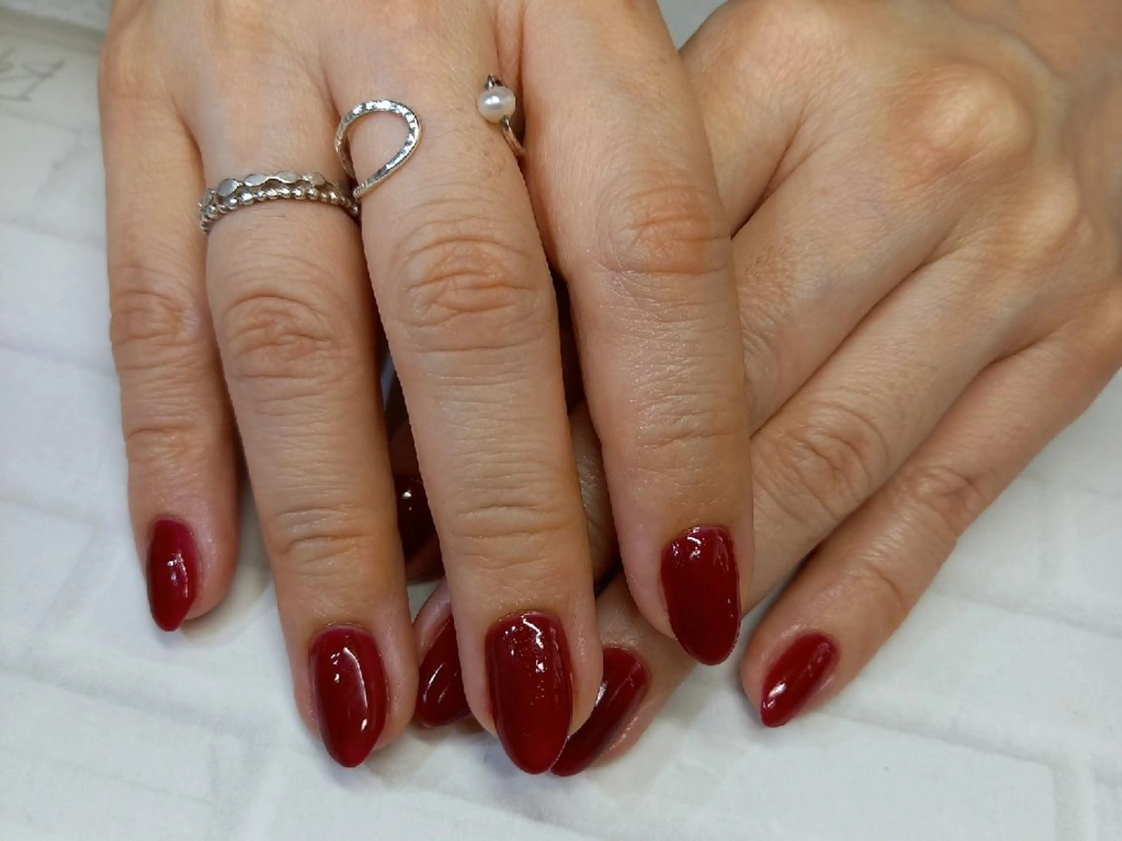 ネイル ボルドー salon de Princess所属・salon de  Princessのネイルデザイン