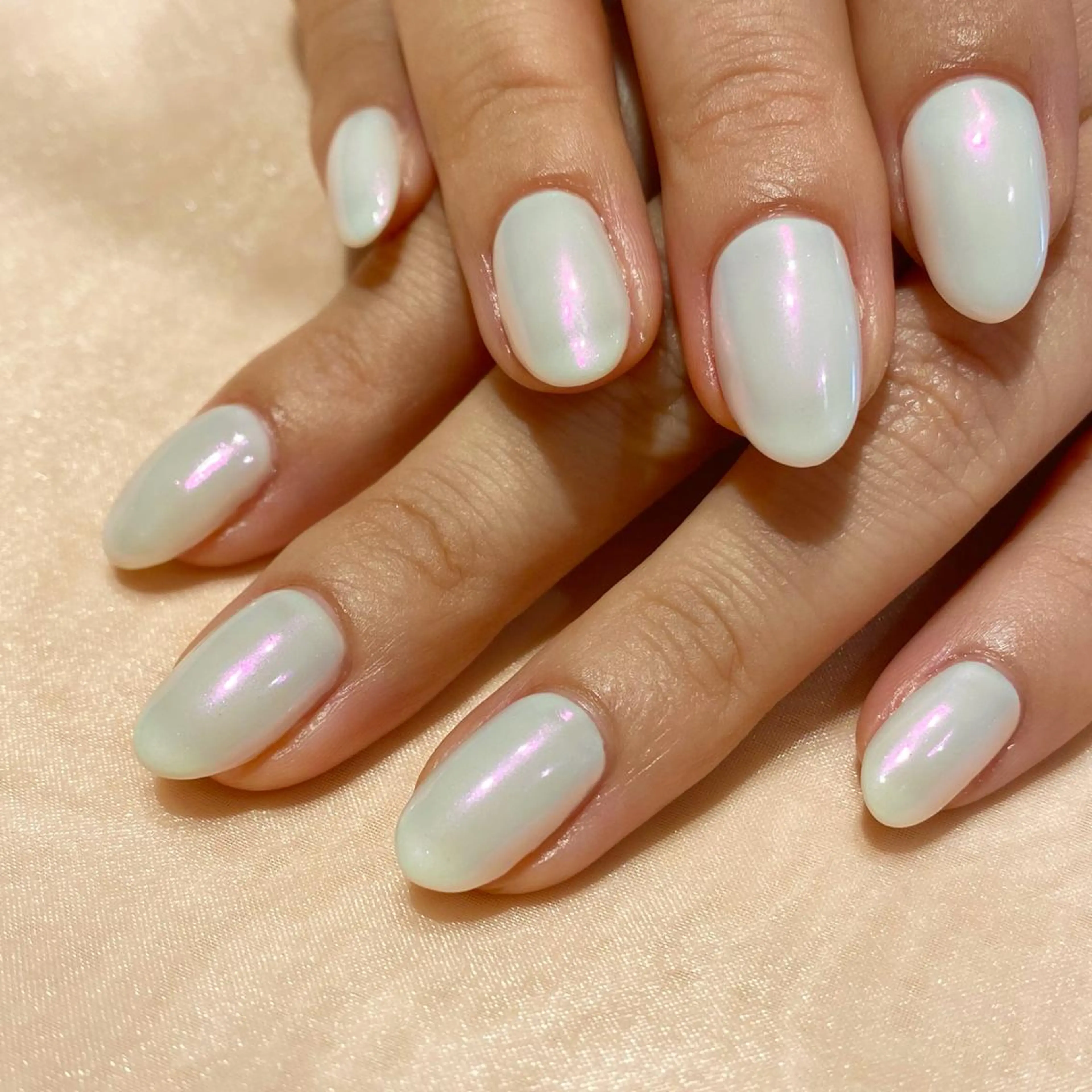 ネイル オーロラネイル ハンドネイル RINO AMANE nailのネイルデザイン