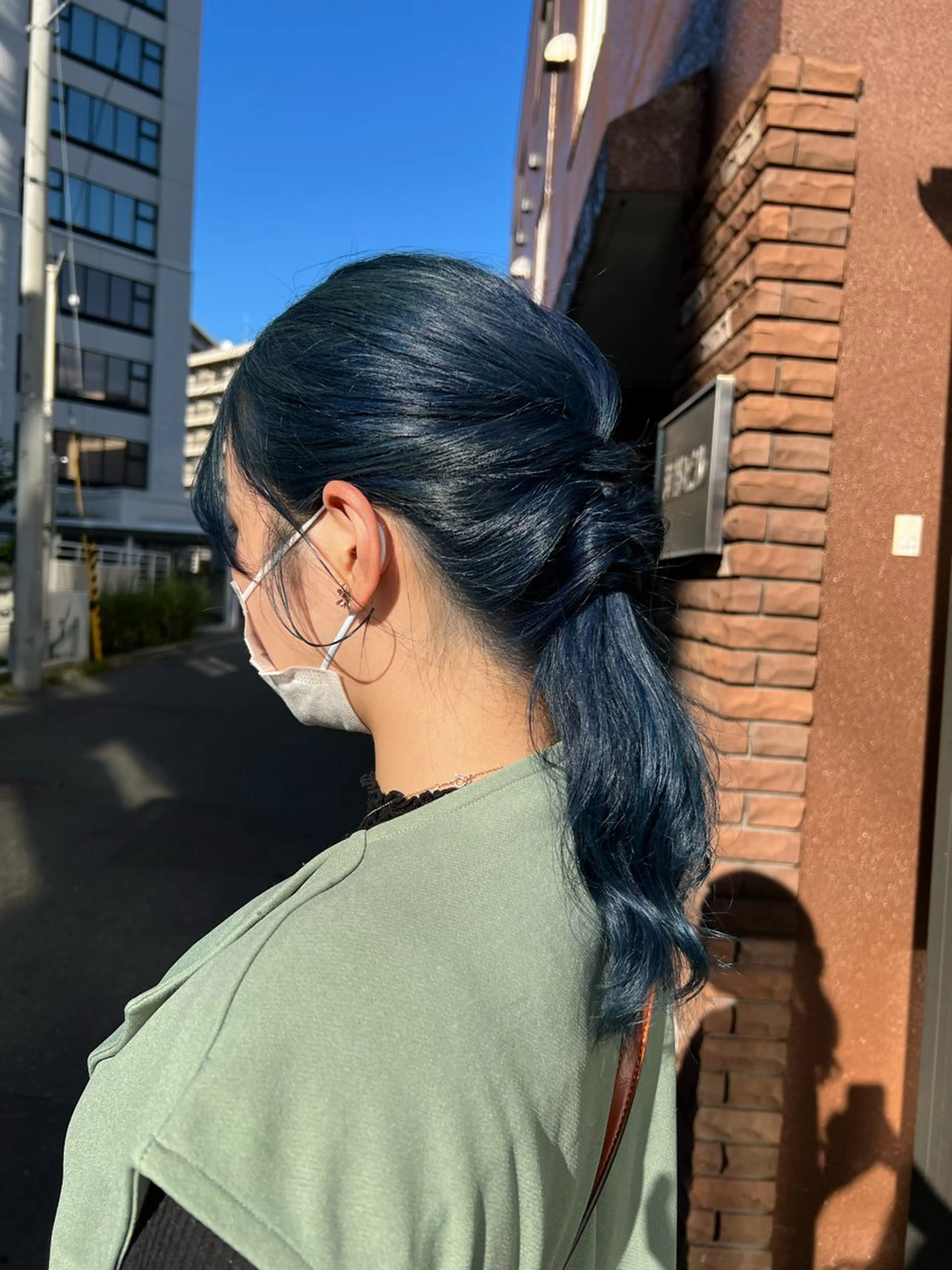 ロング カラー 安田 菜摘のヘアスタイル