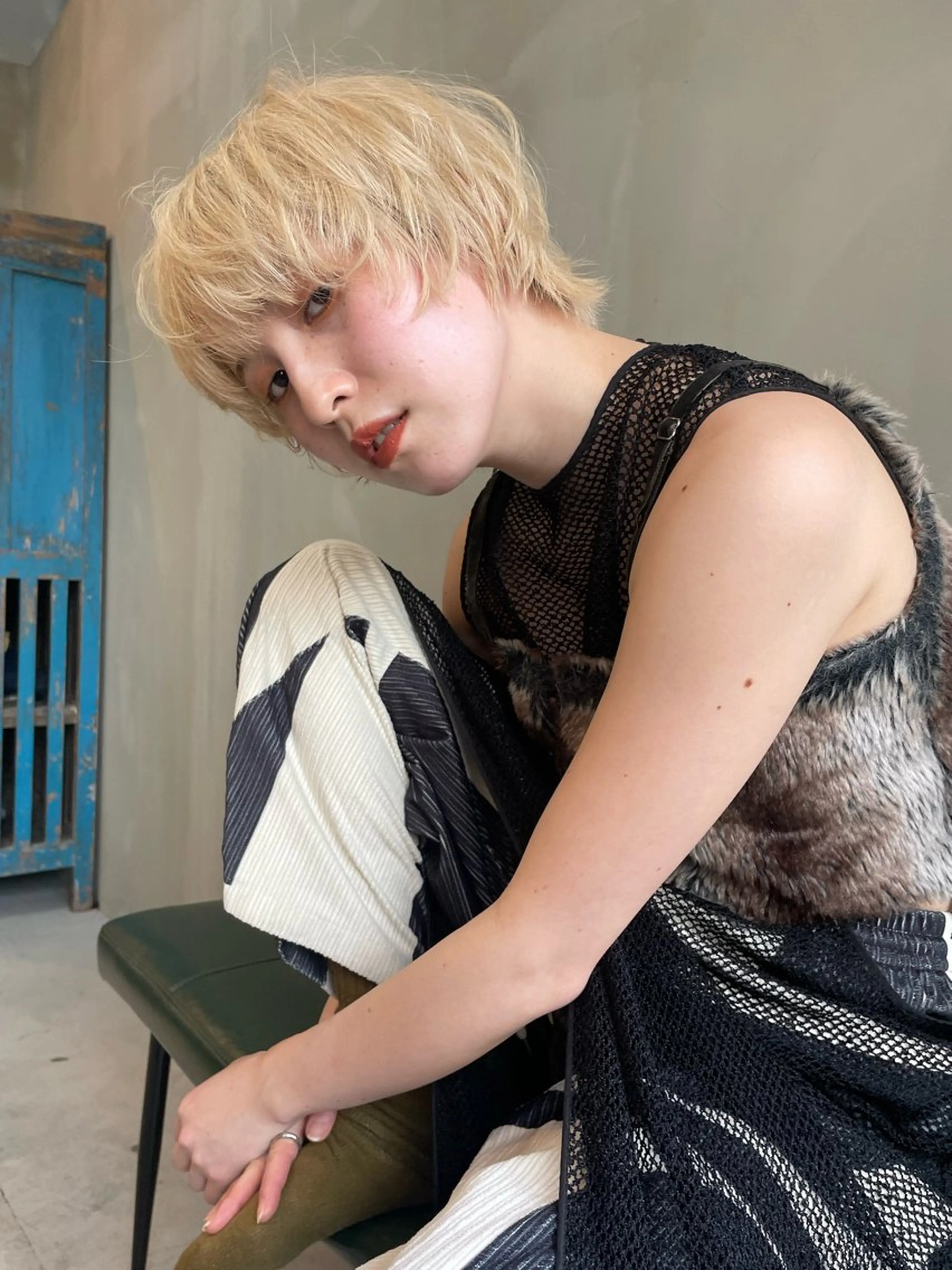 ショート カット トリートメント ショート/ボブ/ 心斎橋/宮脇美奈のヘアスタイル