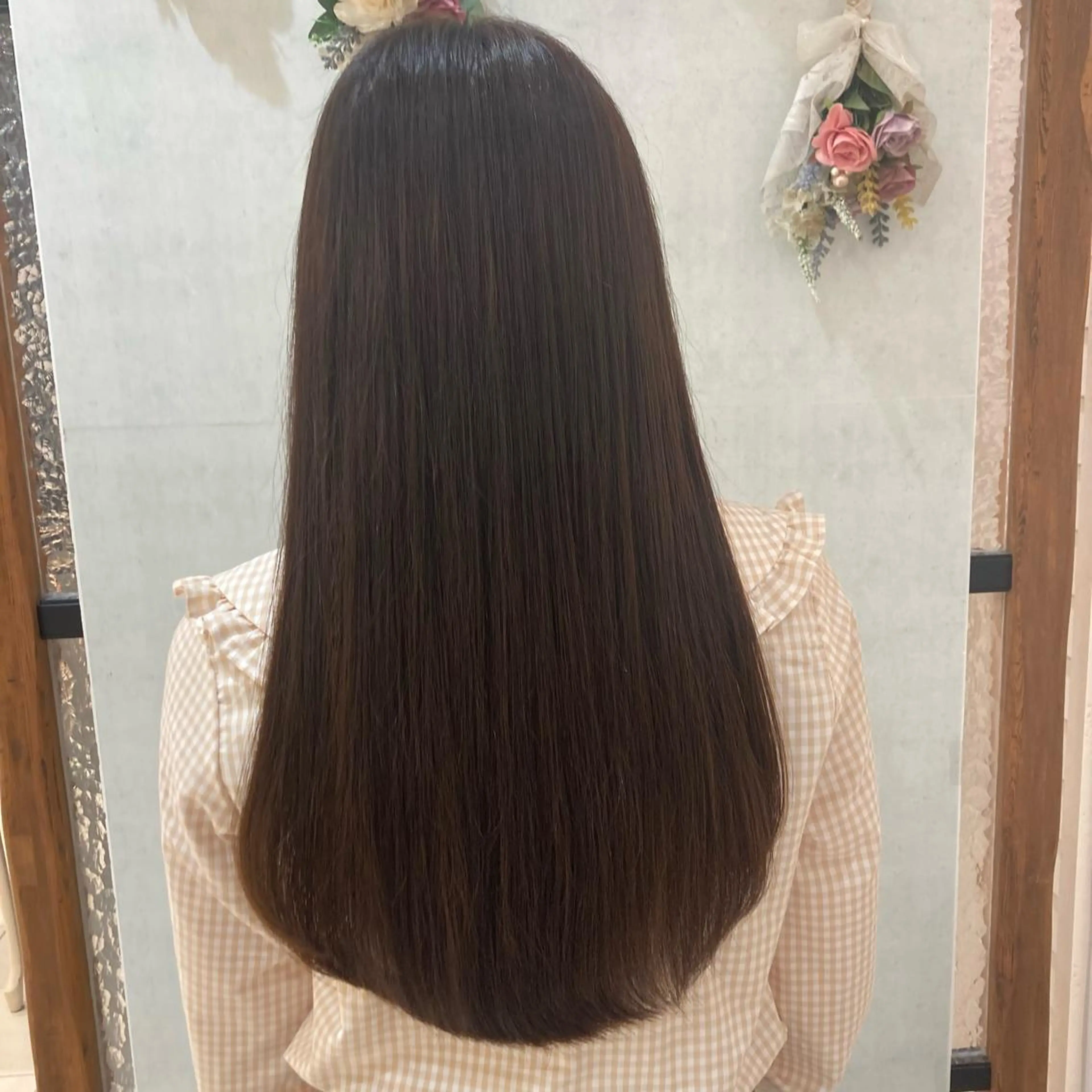 ロング 透明感ワンカラー 🎀髪質改善/AOのヘアスタイル