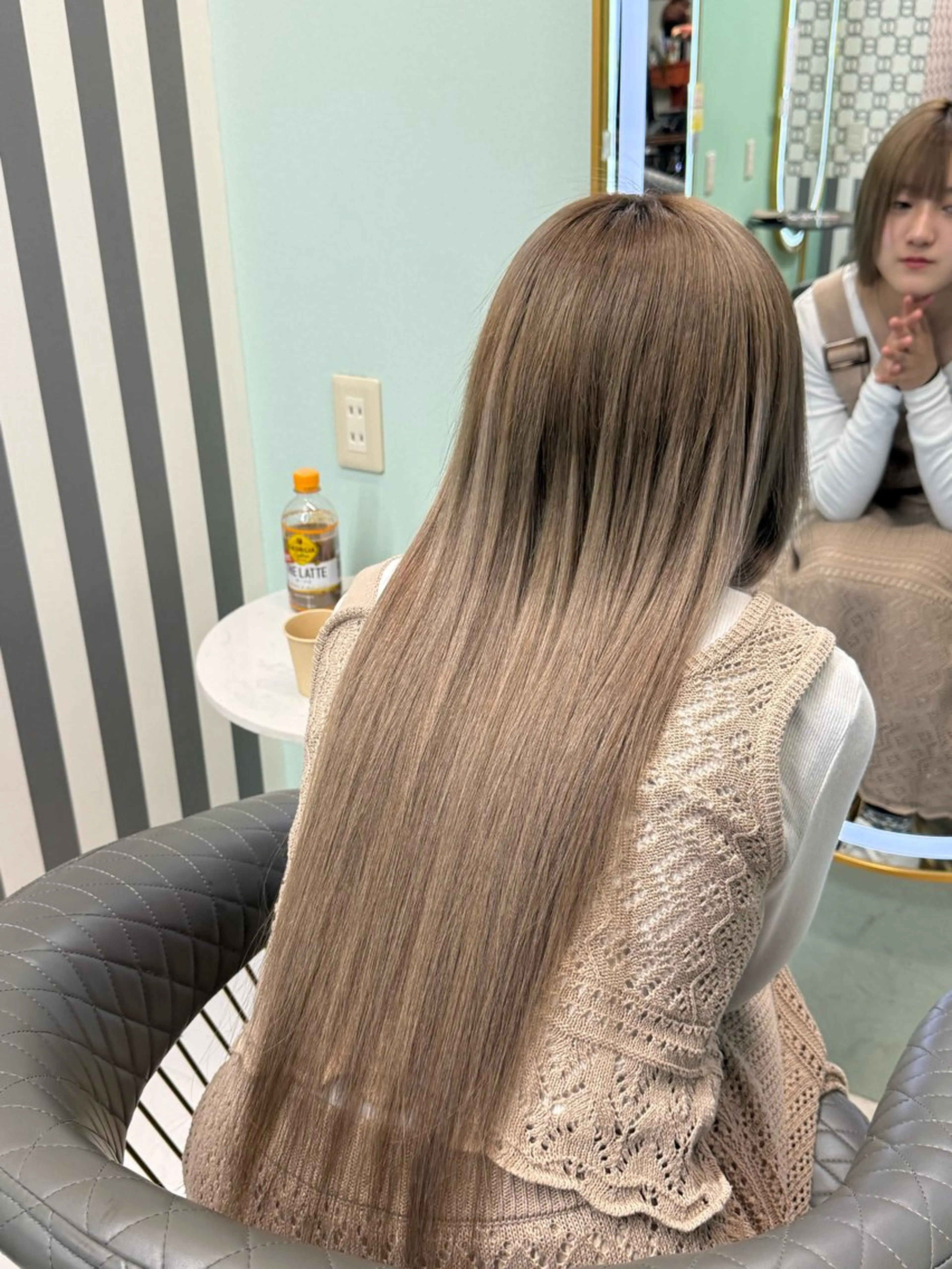 ロング カラー カット エクステ 🐺新宿manabu カットモデル募集中のヘアスタイル