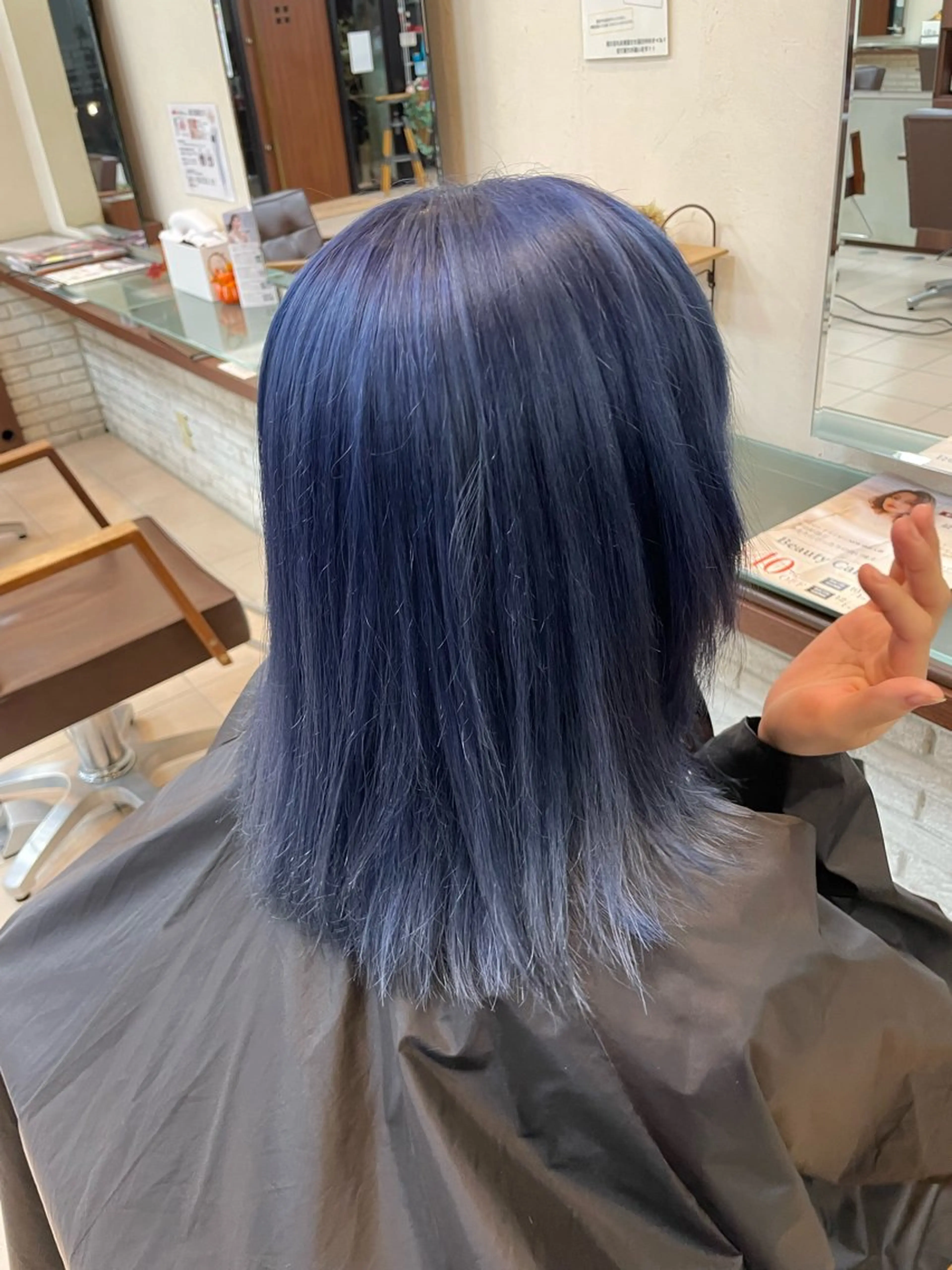 ミディアム カラー 北林 秀悟のヘアスタイル