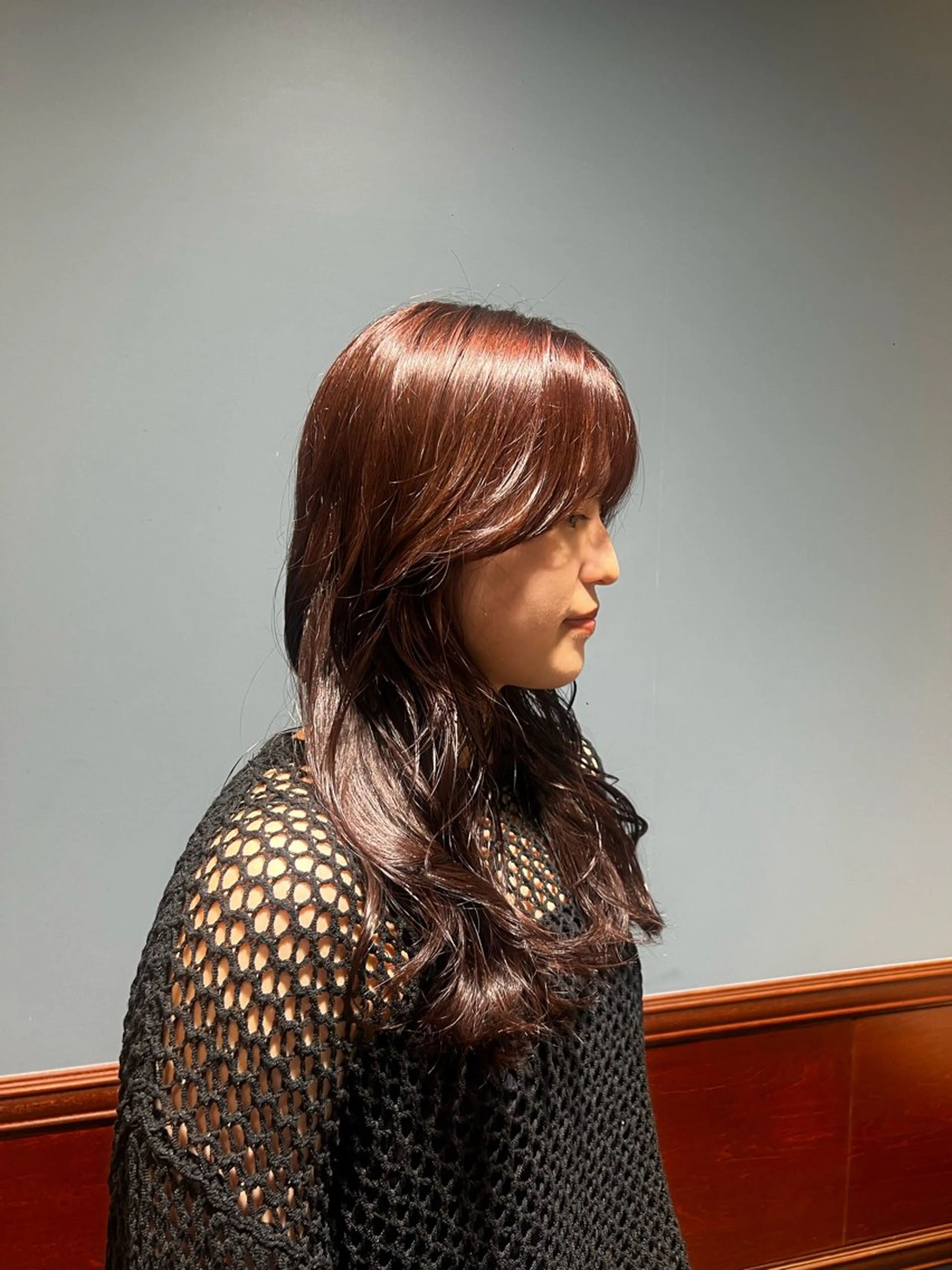 ロング カラー れいな🌼 ボブ･艶カラー🌼のヘアスタイル