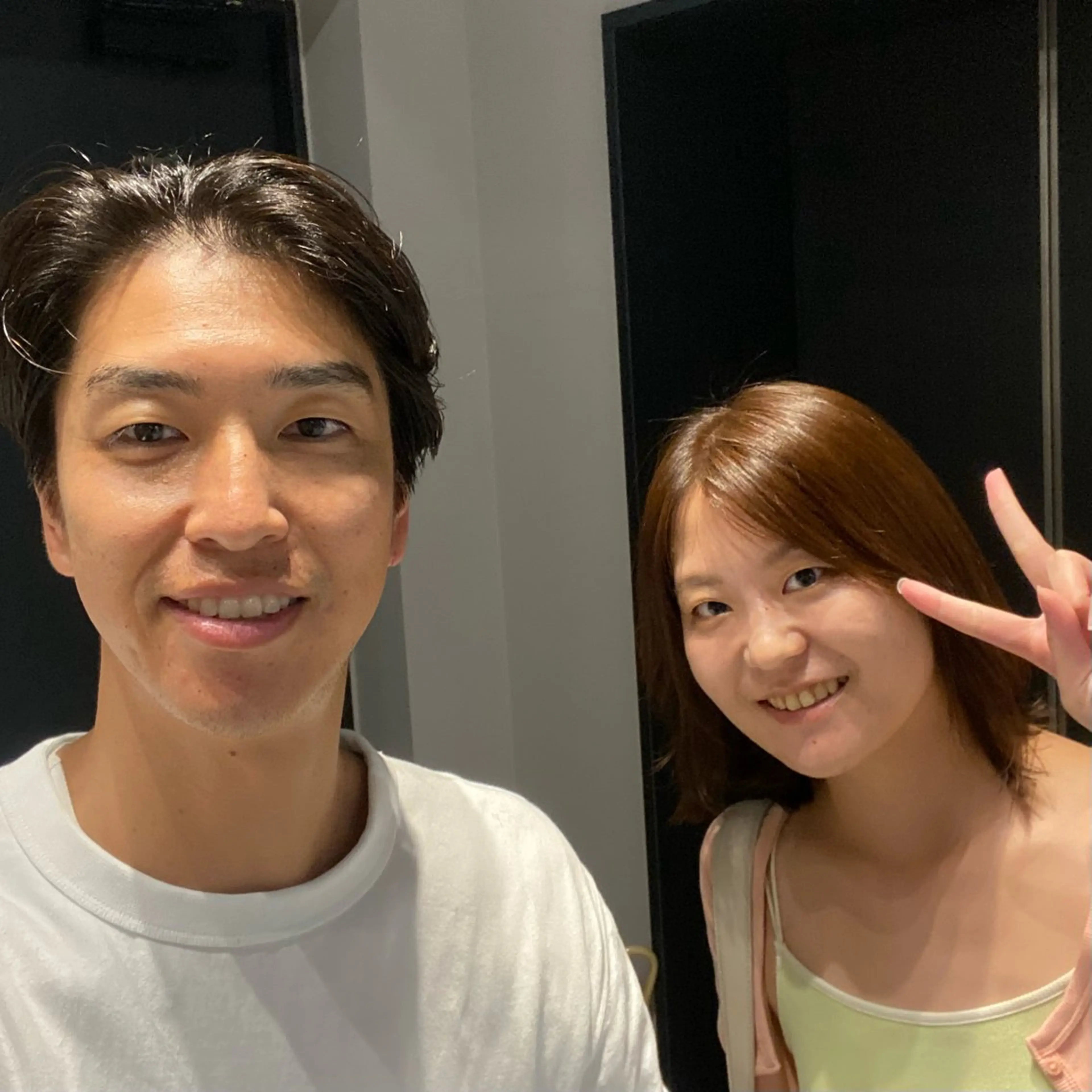 ミディアム ミディアムパーマ ハイライト 髪質改善 レイヤーカット カット ヘアカラー トリートメント また会いたくなる 美容師【KENTA】のヘアスタイル