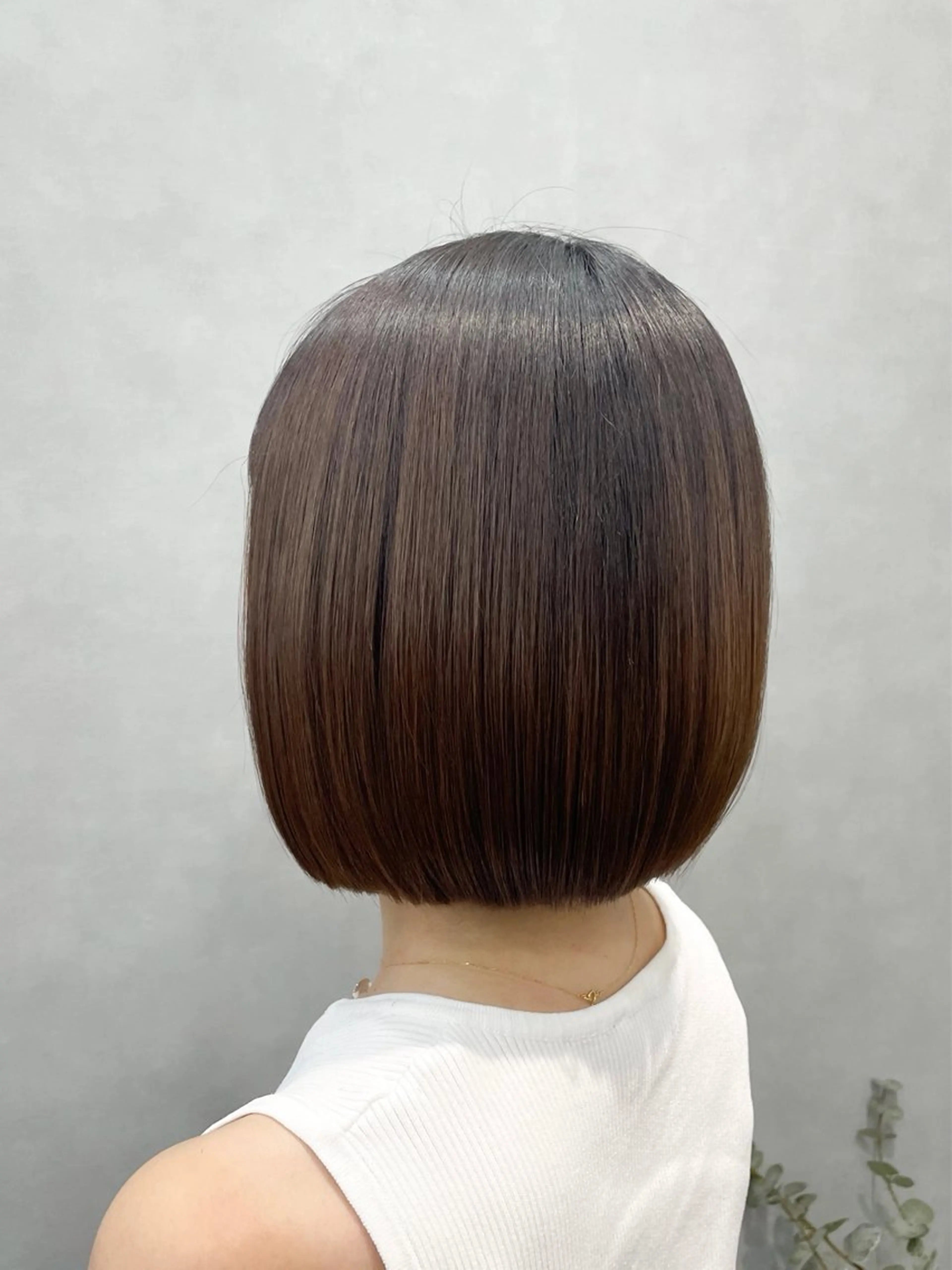 ショート 切りっぱなしボブ ボブ 似合わせカット｡:* nanaka🌦️のヘアスタイル