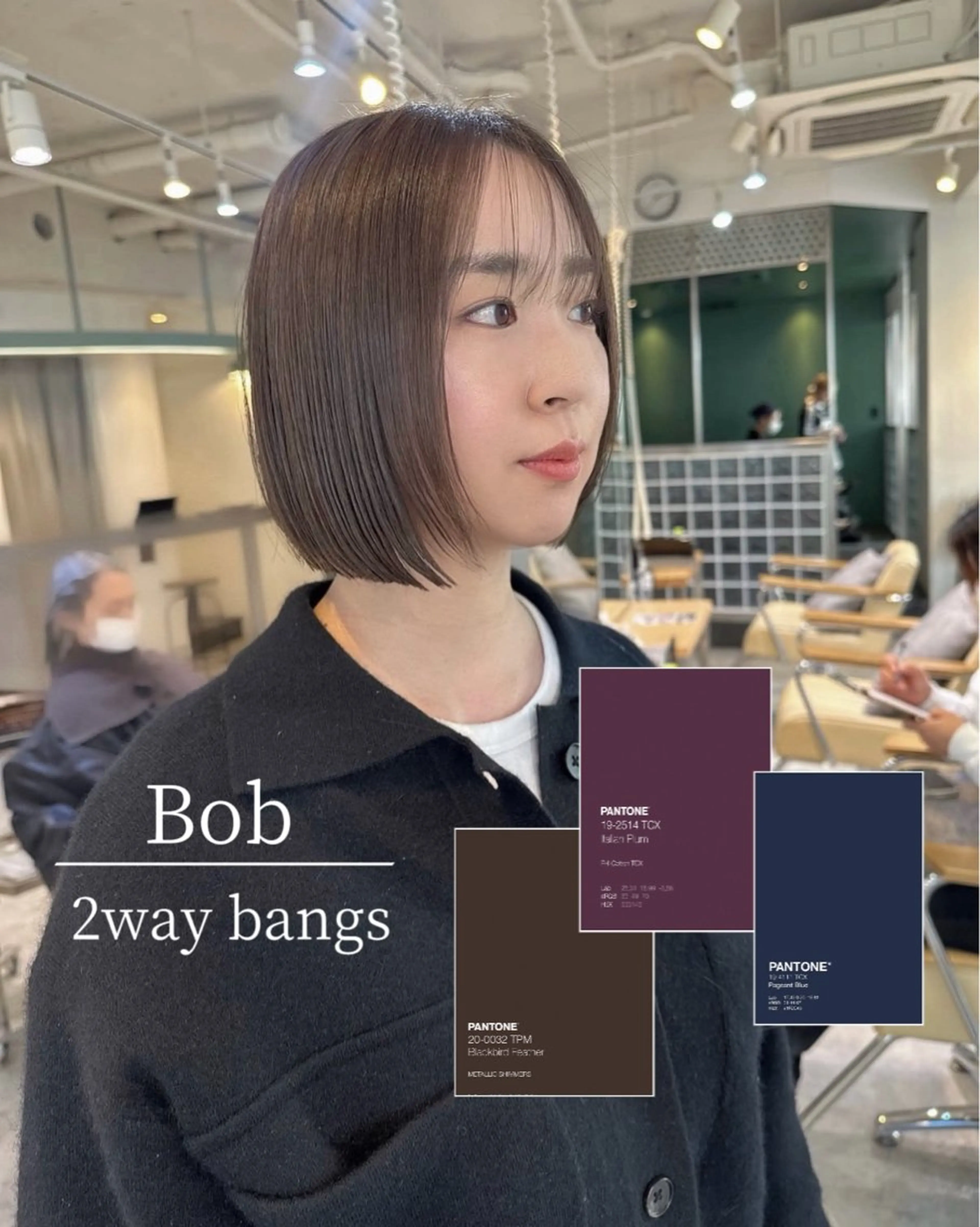 ショート カット FILMS所属・MI HOのヘアスタイル