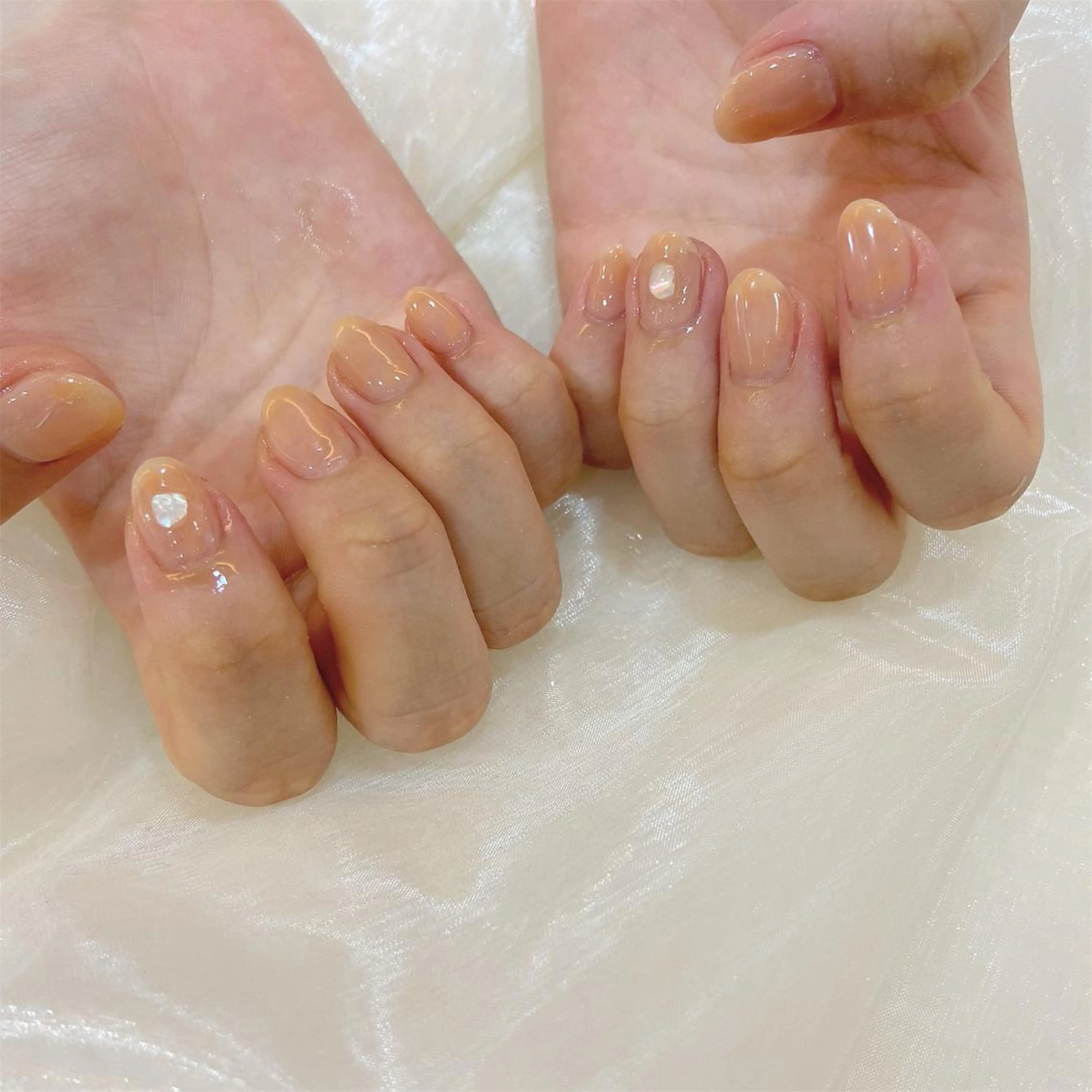 ネイル 大理石ネイル(マーブル) 𝕄𝕚𝕪𝕦🤍 自由が丘⌇パラジェルのネイルデザイン