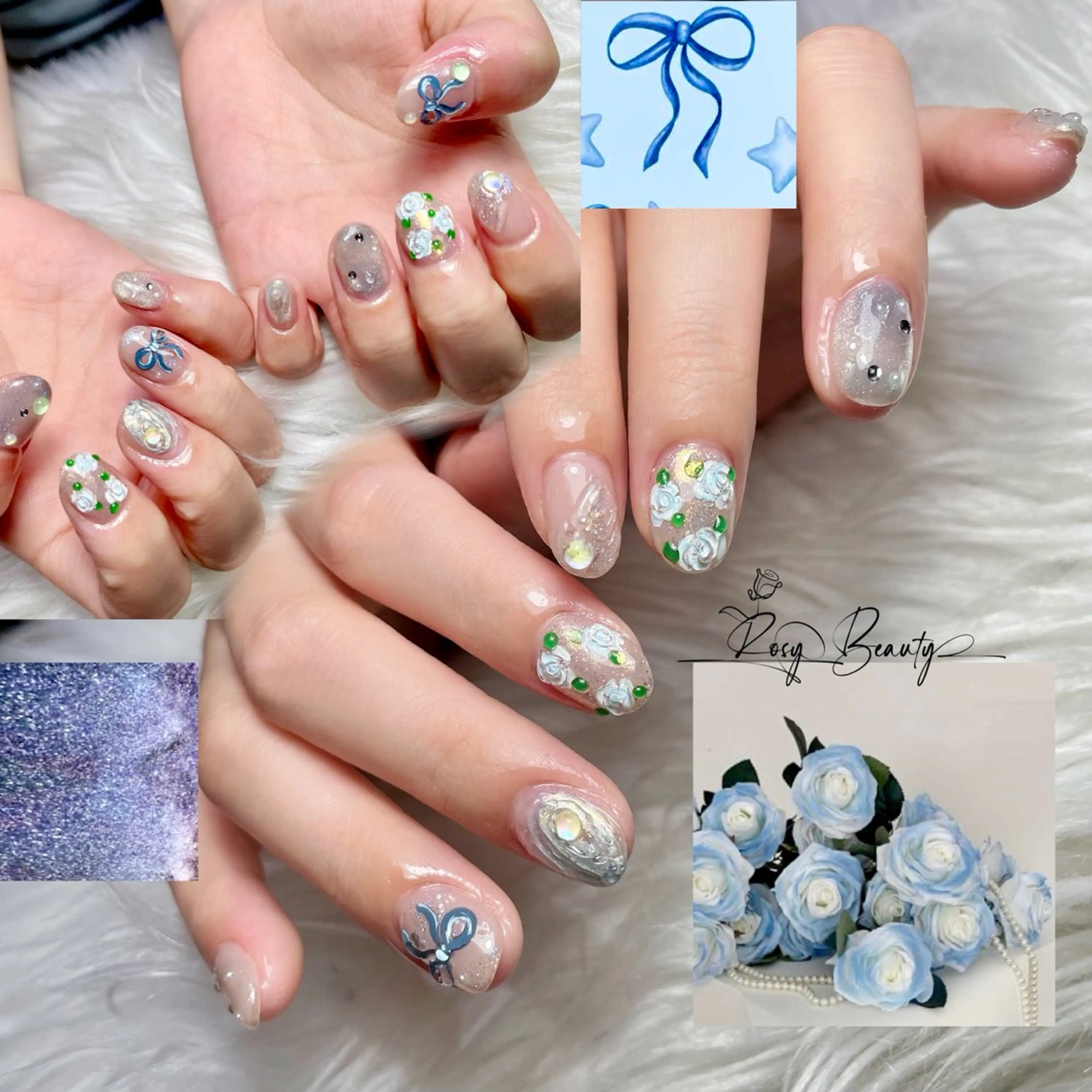 ネイル 持ち込み ハンドネイル RosyBeauty Salon所属・RosyBeauty Salonのネイルデザイン