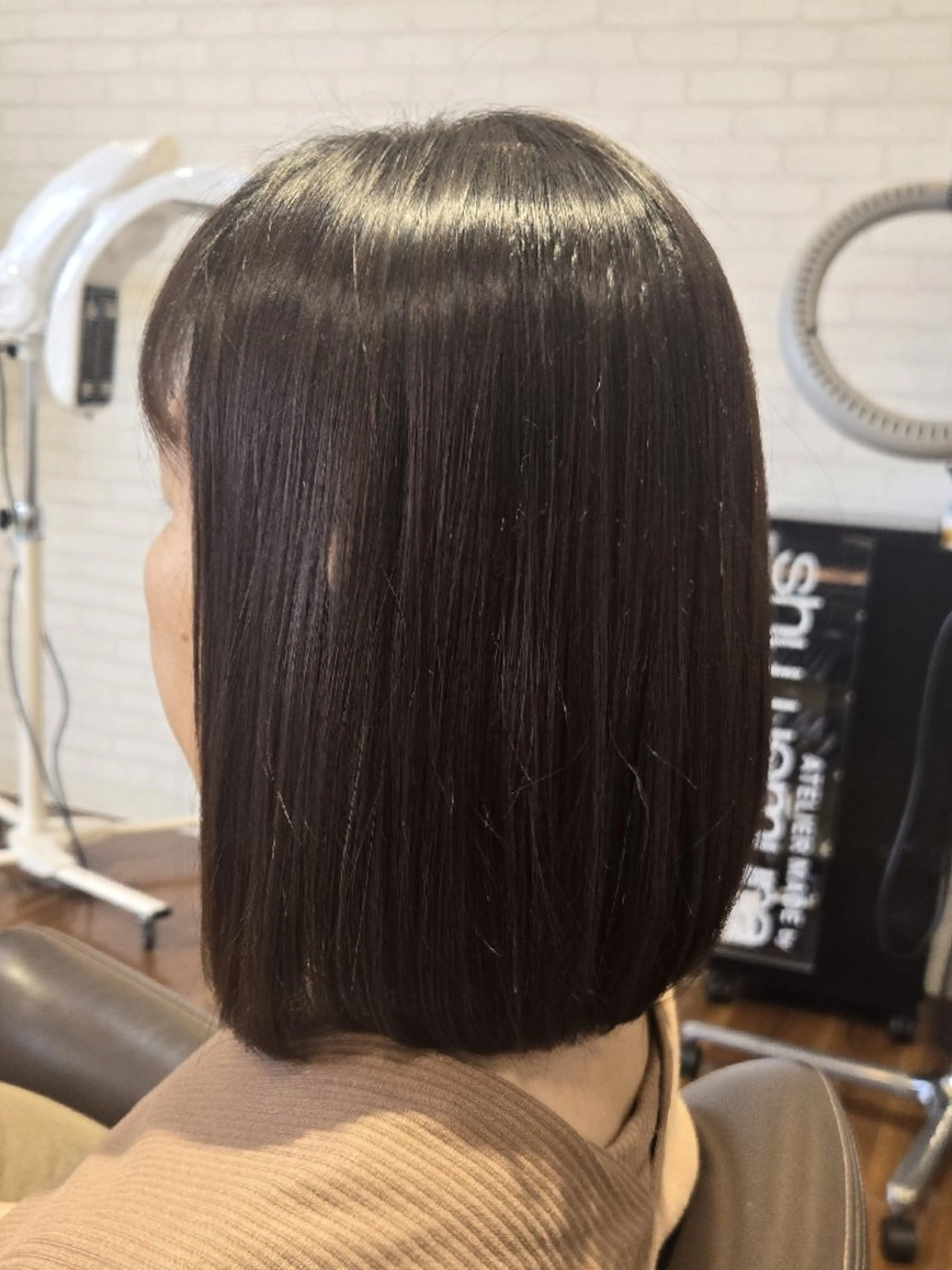 ミディアム カット 縮毛矯正 トリートメント - ̗̀⋆͛ 東山 侑以🎮𓈒⋆͛のヘアスタイル