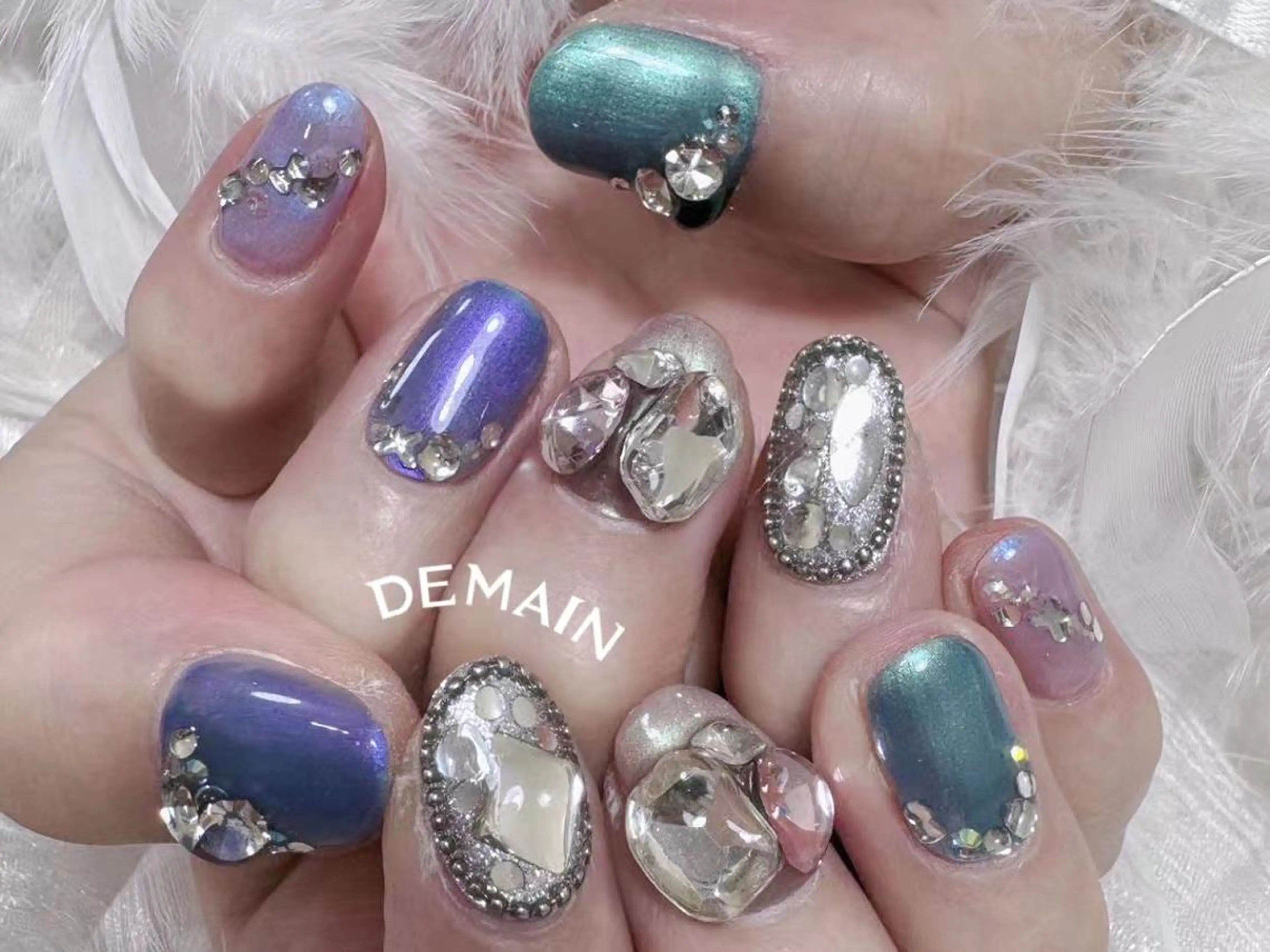 ネイル ハンドネイル ハンドケア DEMAIN- 🕊️研修のネイルデザイン