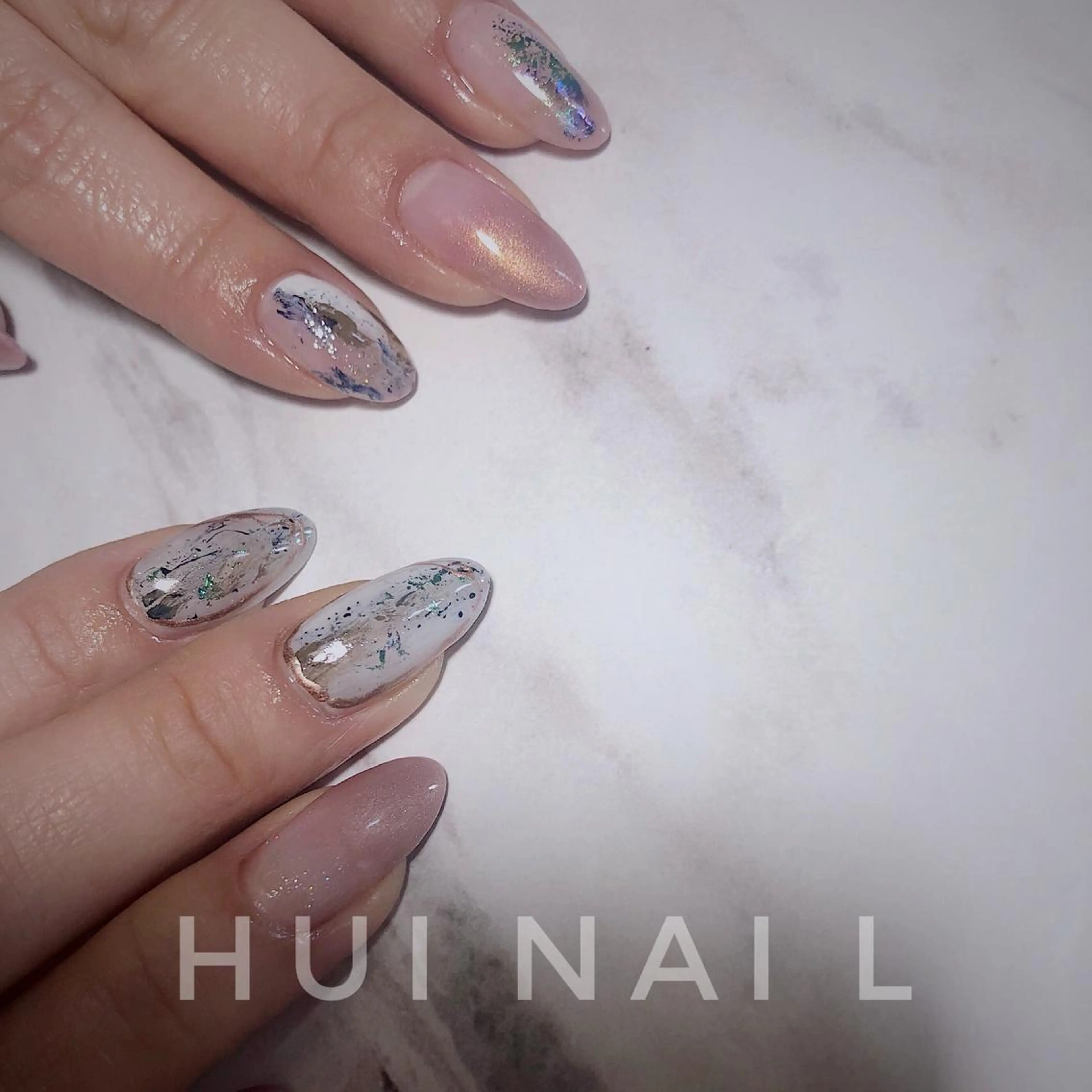 ミディアム めぐみのネイルサロン 惠のネイルデザイン