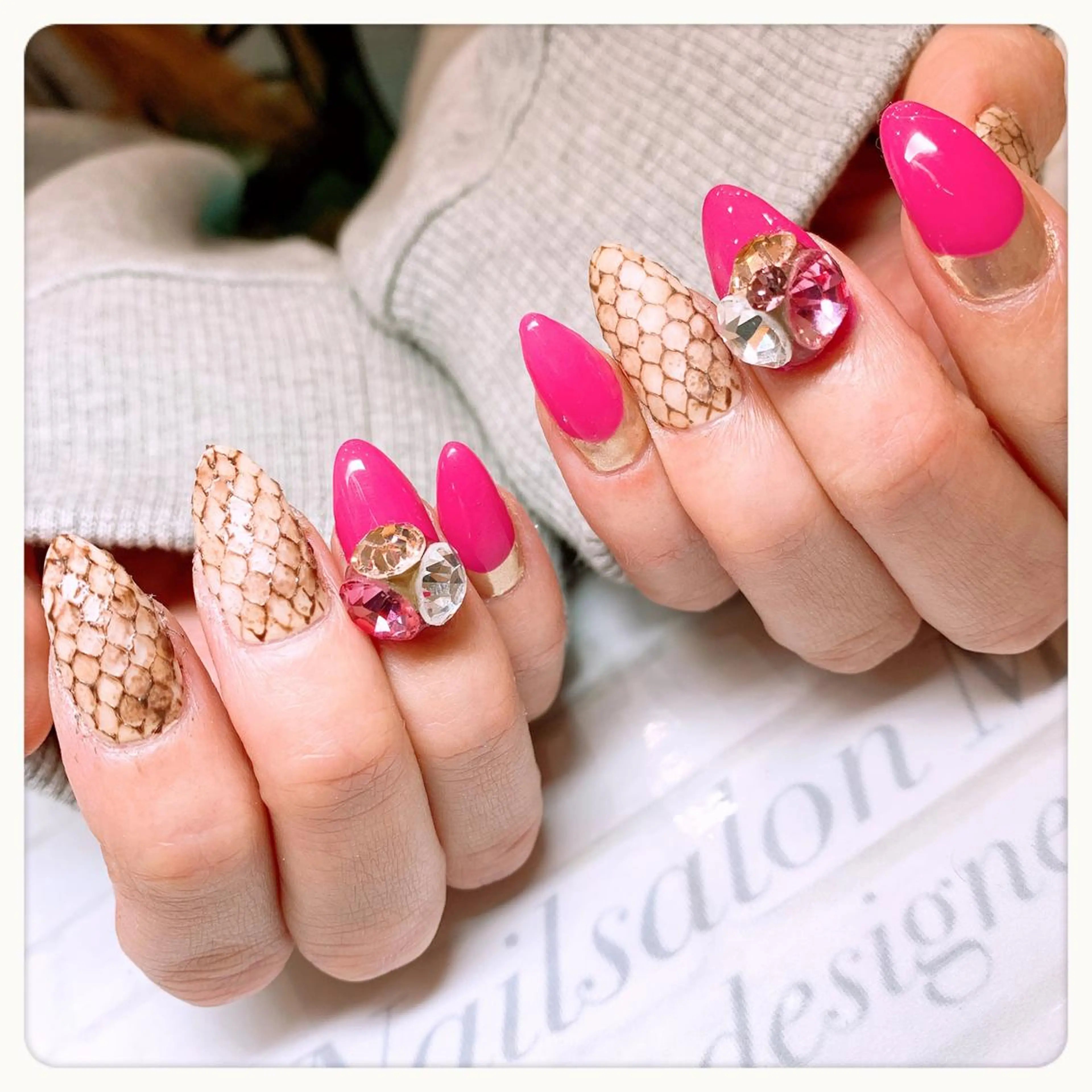 ネイル Nail salon Rilaのネイルデザイン