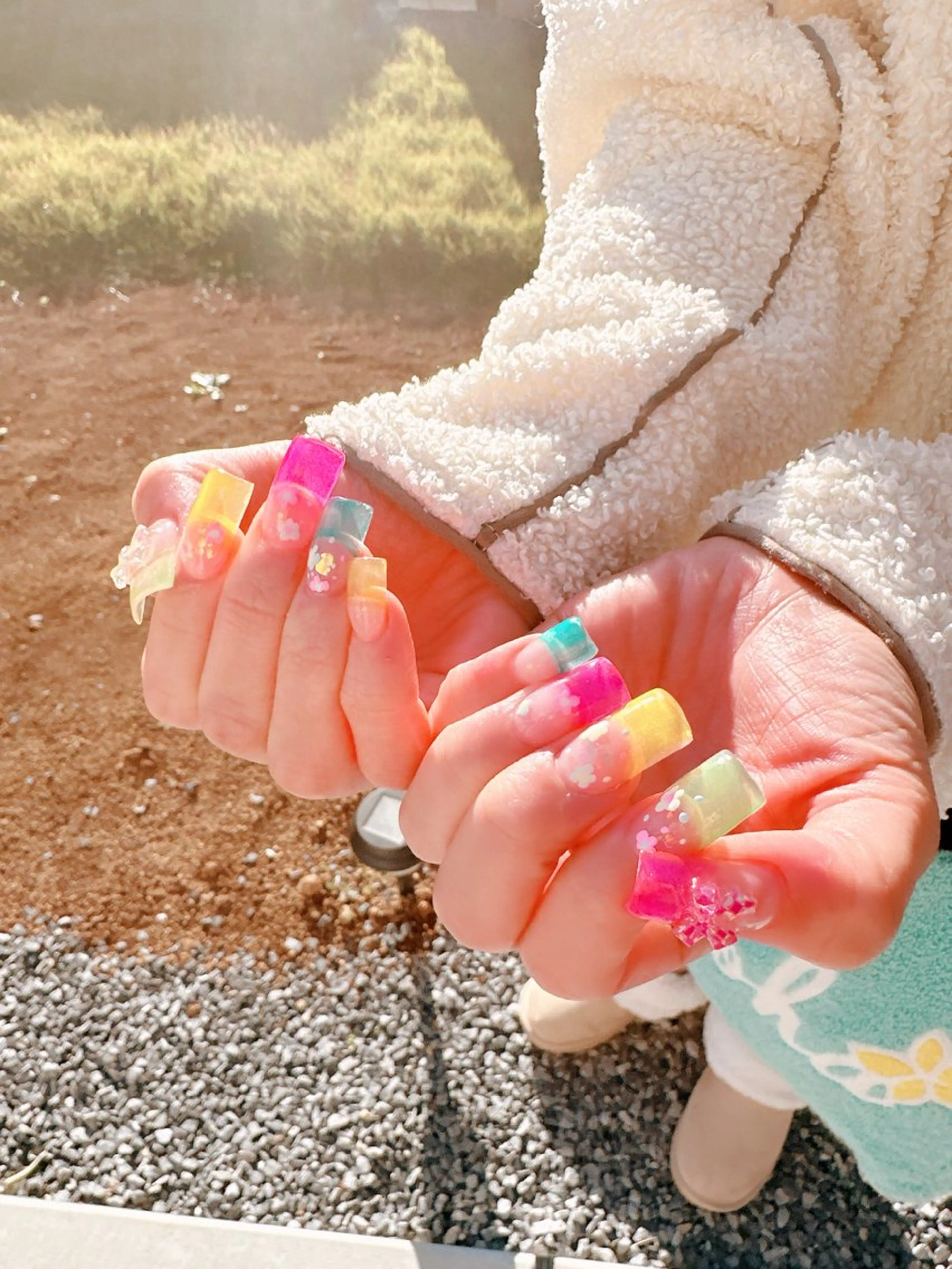 ネイル 高島 夏海のネイルデザイン