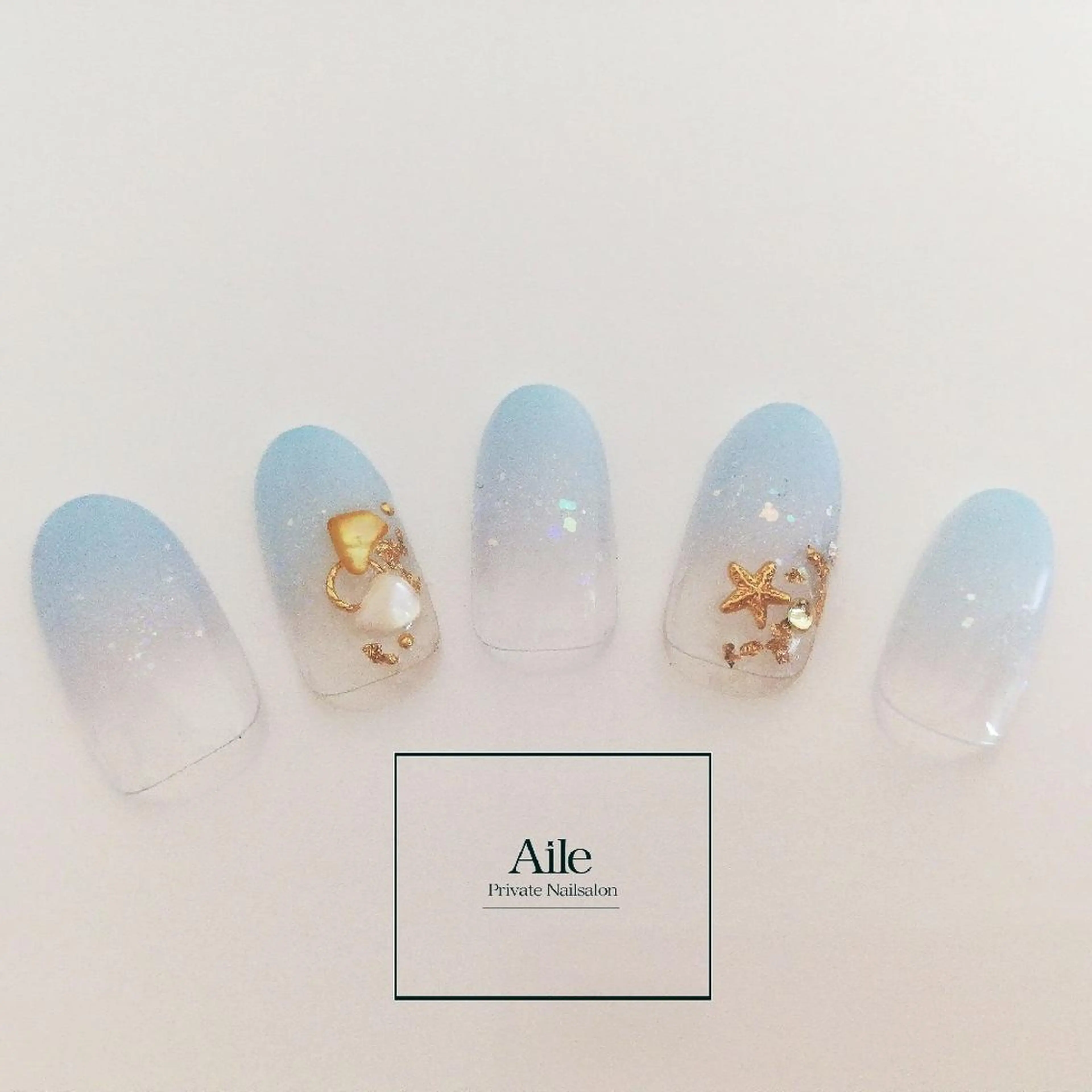 ネイル グラデーション なが さきのネイルデザイン