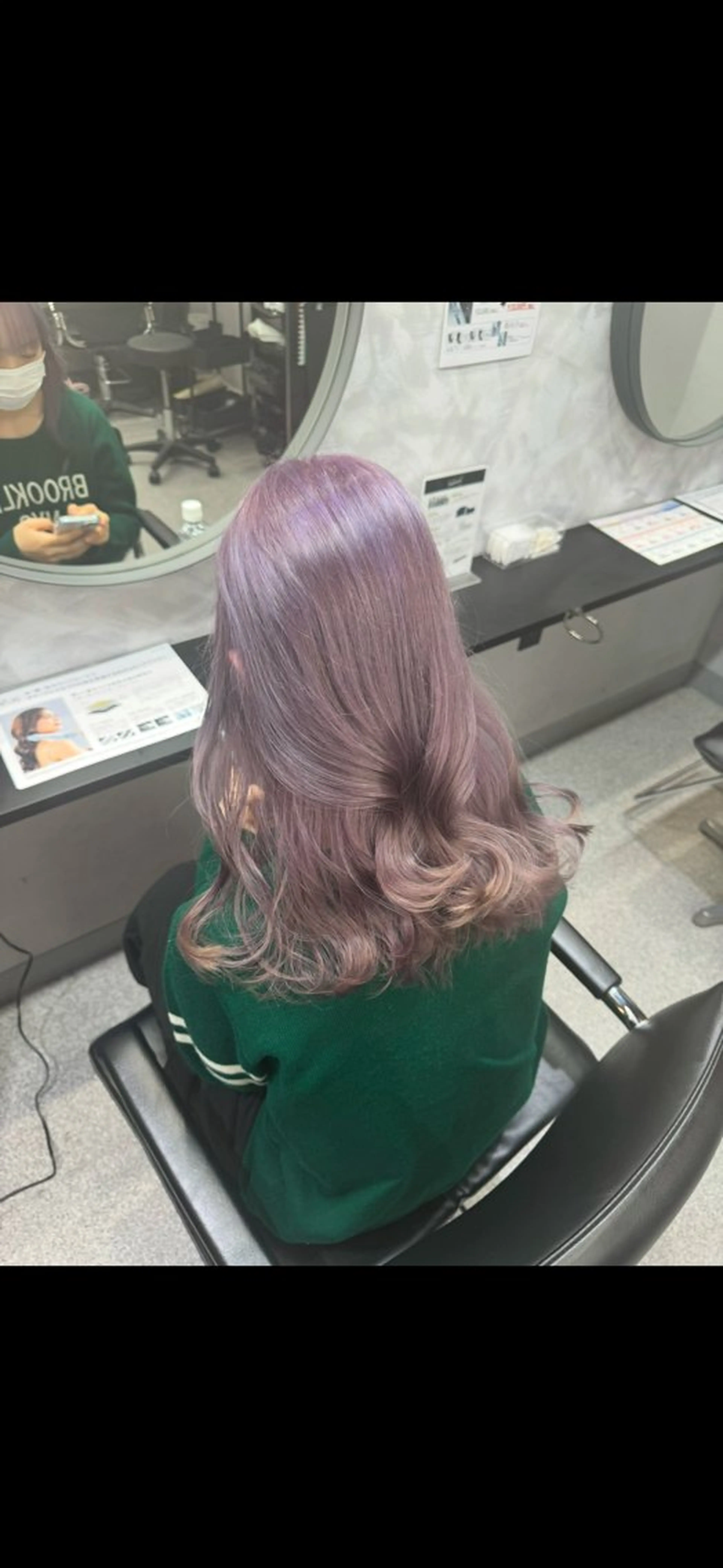 セミロング 👑ツヤブリーチ特化 👑おうた👑のヘアスタイル